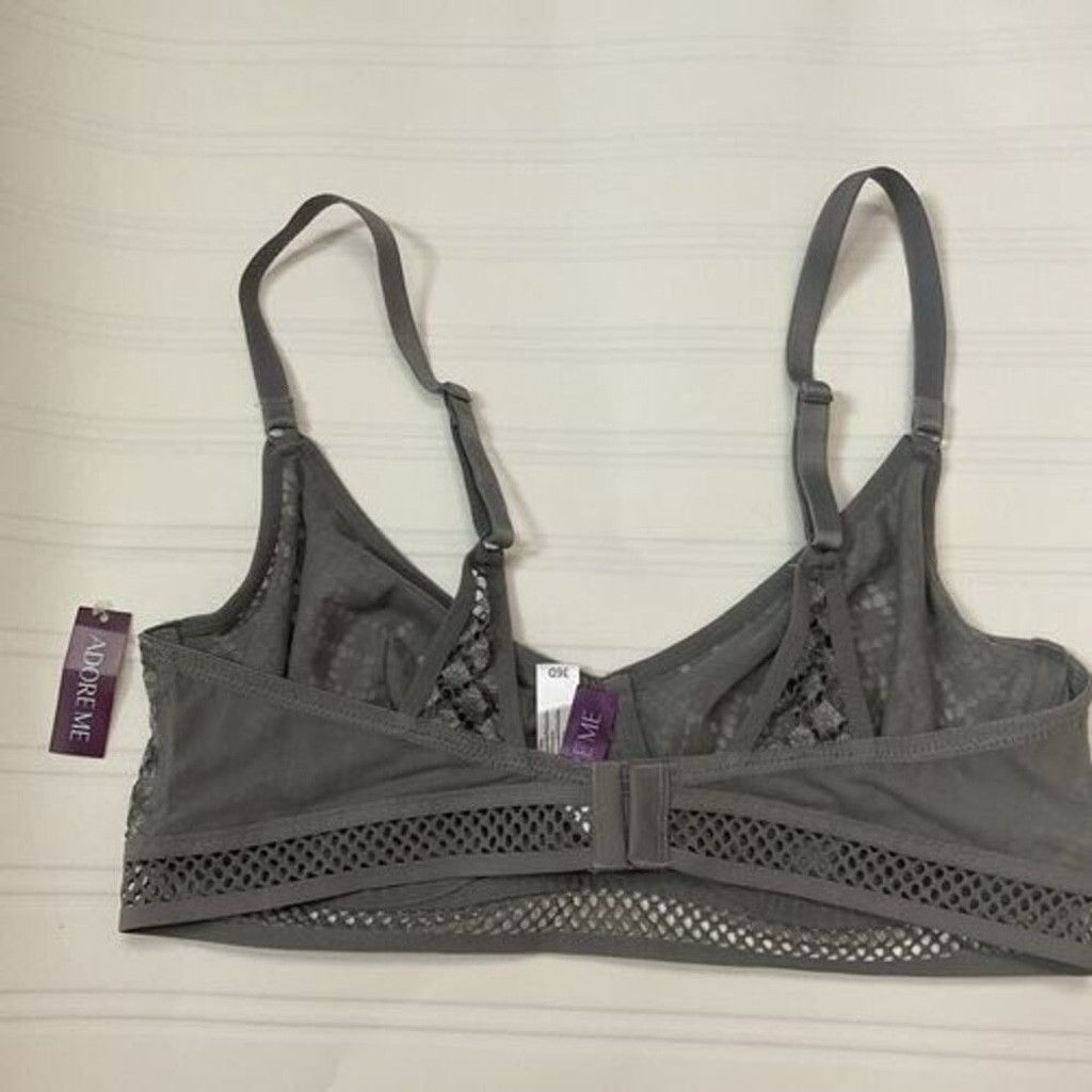 Other NWT Adore Me Lace Unlined Cups Underwire Bra Women Size 36D Size ONE SIZE - 8 Thumbnail