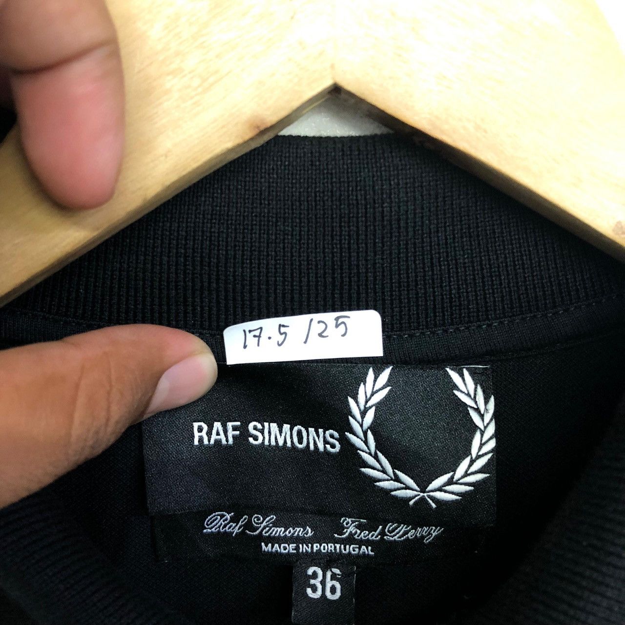 Fred Perry × Raf Simons *Rare!! FRED PERRY x RAF SIMONS stripe polo tee Size US S / EU 44-46 / 1 - 10 Thumbnail