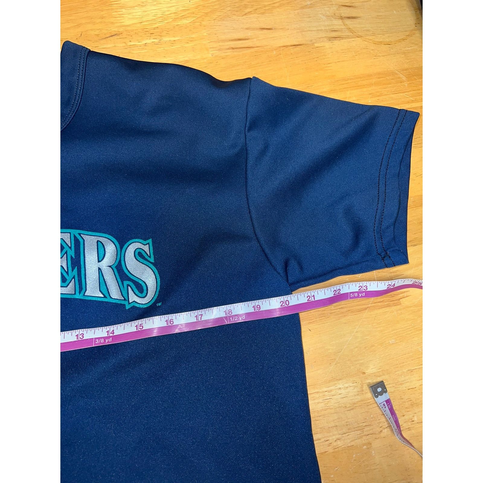 Majestic Vintage Seattle Mariners Majestic Jersey Top MLB Baseball L Size US L / EU 52-54 / 3 - 9 Thumbnail