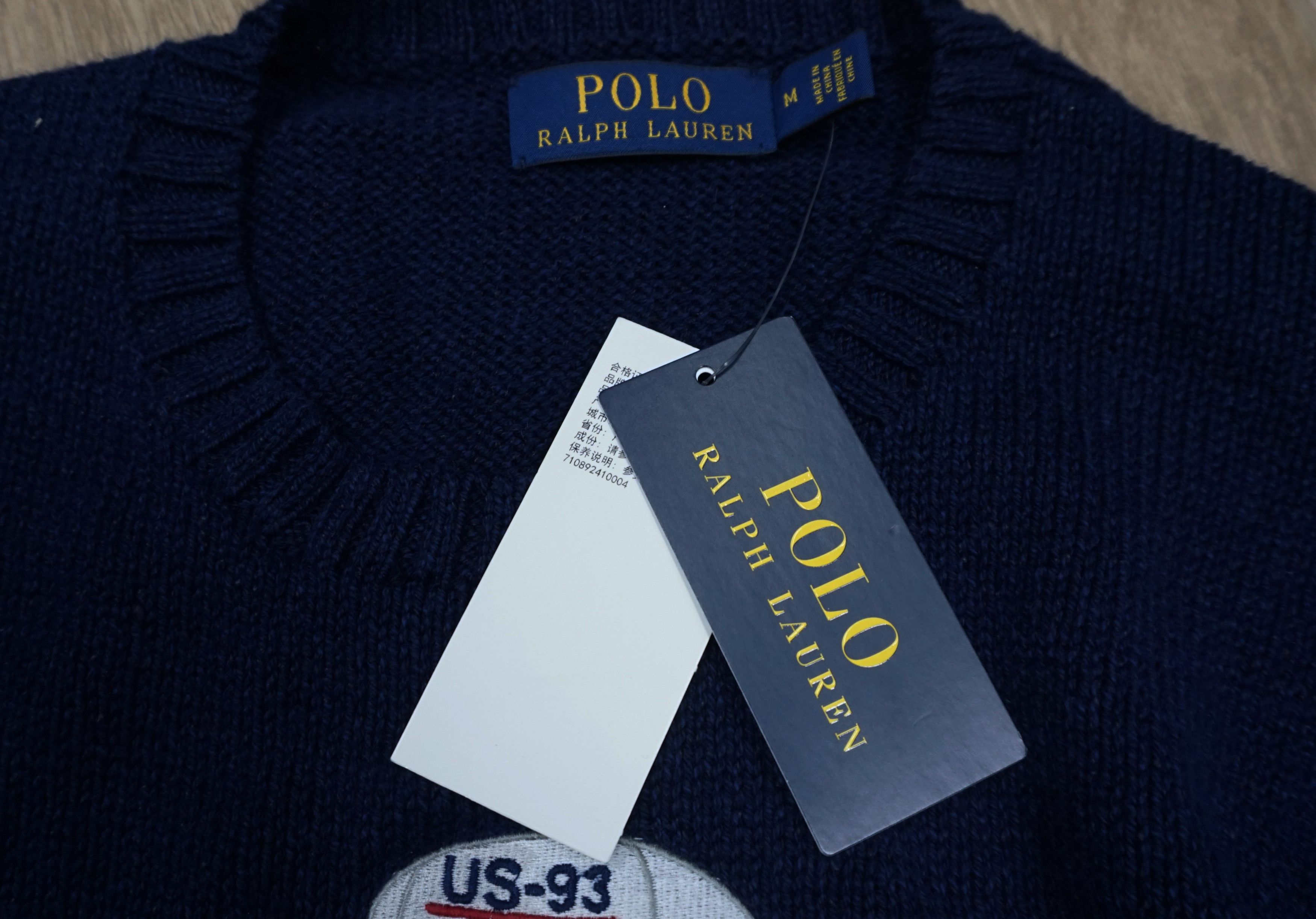 Polo Ralph Lauren Polo Ralph Lauren Bear Sweater Size US M / EU 48-50 / 2 - 3 Thumbnail