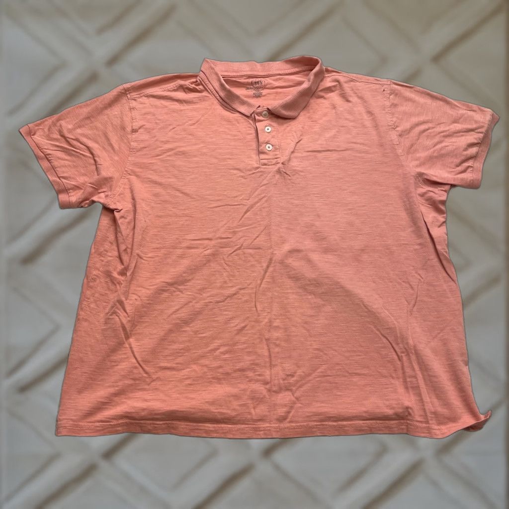 Vintage Article 365 Polo Shirt Mens 2XL Orange Short Sleeve Logo Knit Cotton Casual Shirt Polo Men Orange 2XL Logo 365 Vintage No 90s? Size US XXL / EU 58 / 5 - 1 Thumbnail