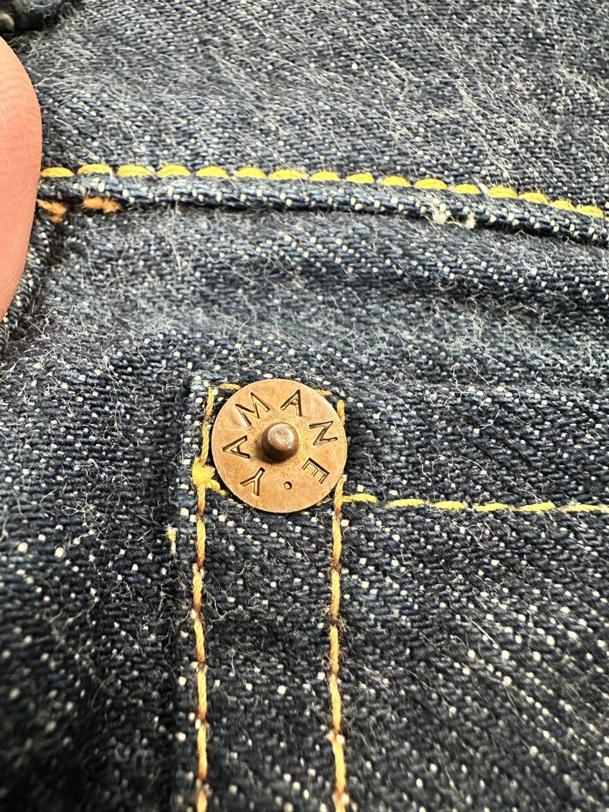 Evisu Evisu 2001 Lot Big Yellow Seagull Jeans 36/35 Vintage Y2K Size US 36 / EU 52 - 18 Thumbnail