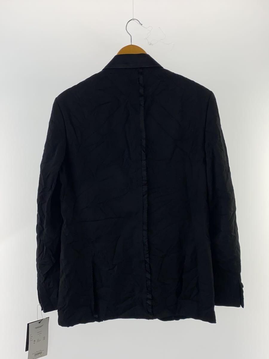 Undercover Undercover Wrinkled Wool Gabber Tailored Jacket Black Size 42R - 2 Thumbnail