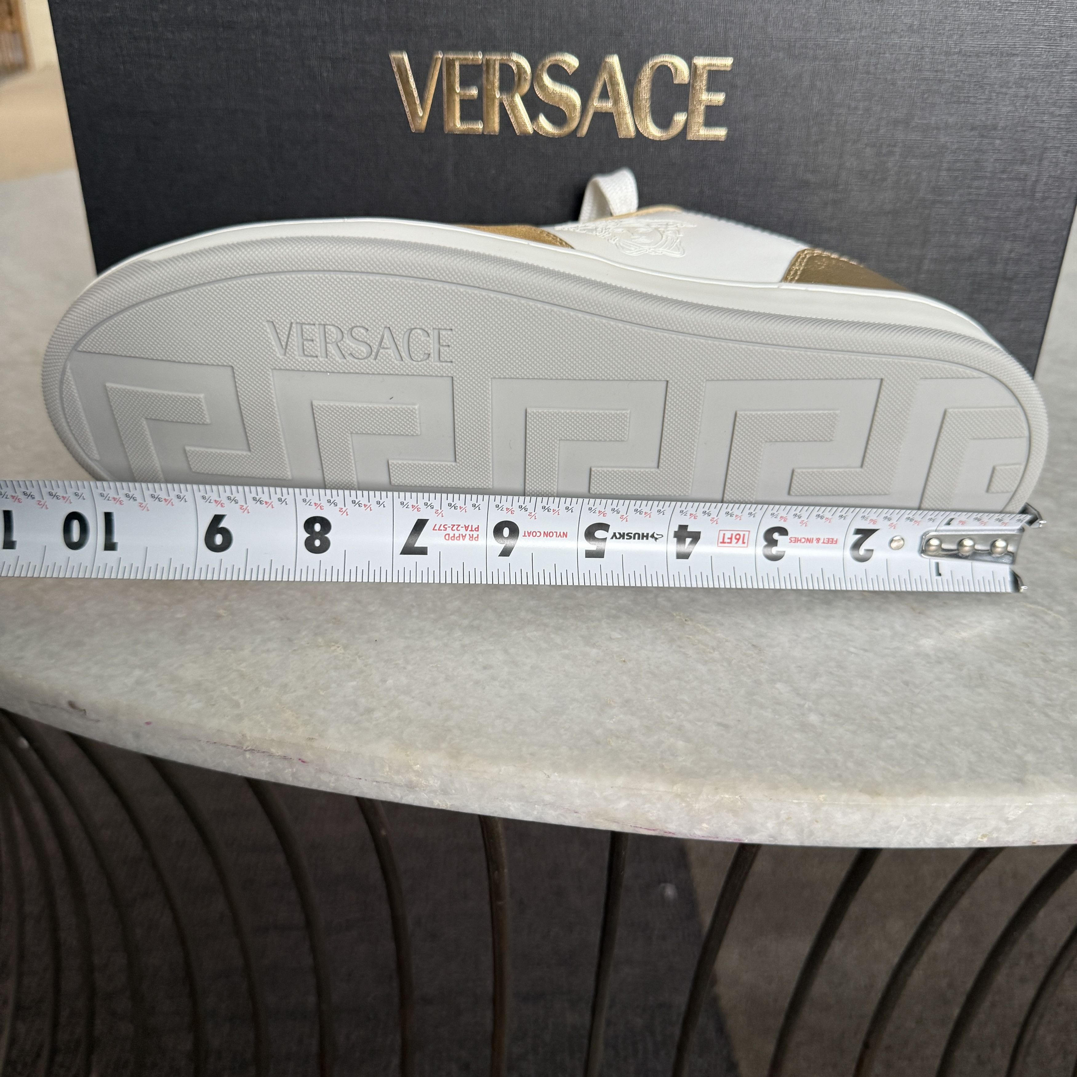 Versace Versace Medusa Leather Women's Sneaker, 1014316, 39 Size US 9 / IT 39 - 16 Thumbnail