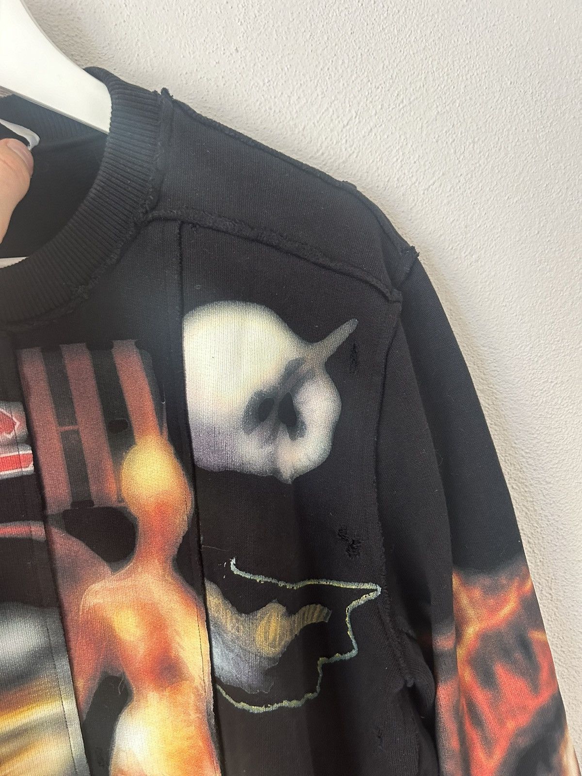 Givenchy Givenchy Heavy Metal Graphic Sweatshirt Size US S / EU 44-46 / 1 - 10 Thumbnail