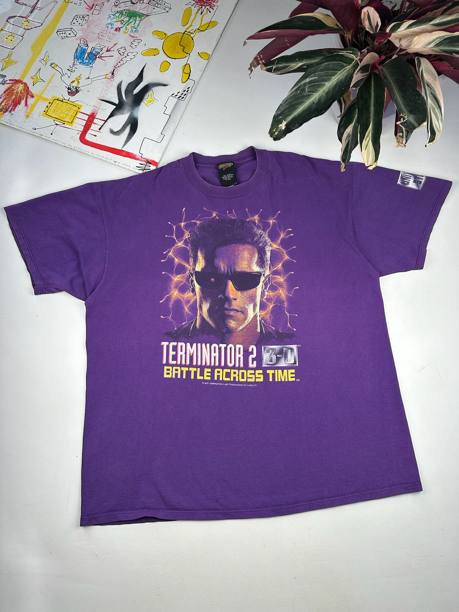 Terminator 2 90s Movie Vintage Tee