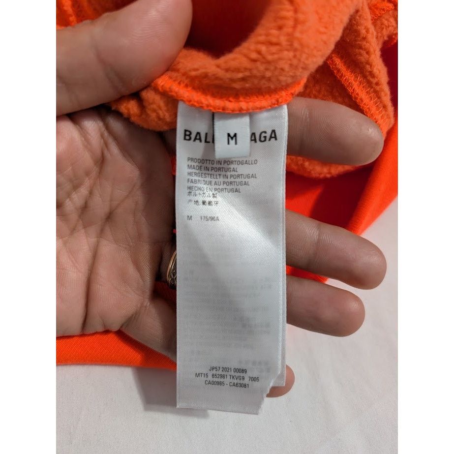 Balenciaga o1rshd1 Crewneck BB Corp Molleton in Yellow-Gold Size US M / EU 48-50 / 2 - 13 Thumbnail