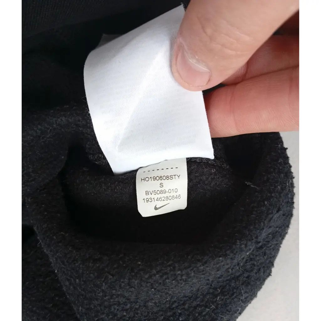 Nike Nike “Just Do It” Black Crewneck (S) Size US S / EU 44-46 / 1 - 6 Thumbnail