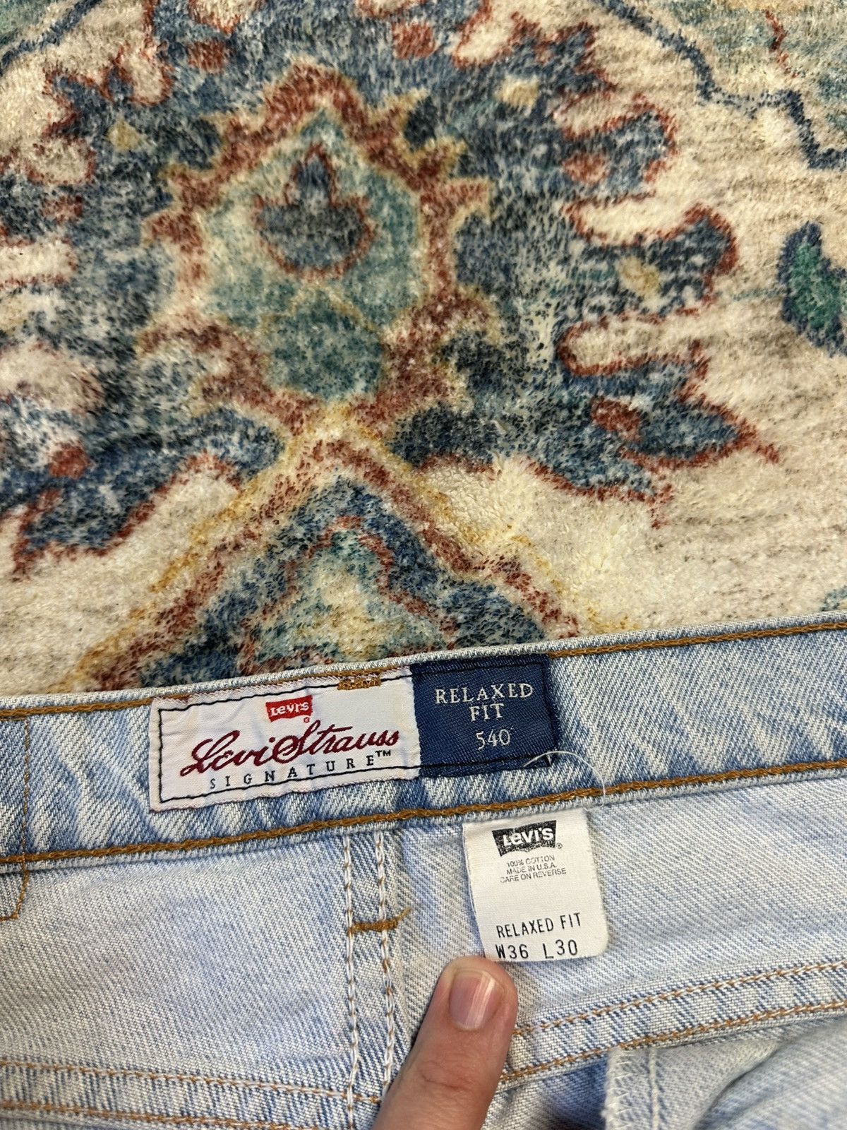 Levi's Vintage Levi’s 540 Lightwash Jeans Size 36 Size US 36 / EU 52 - 4 Thumbnail