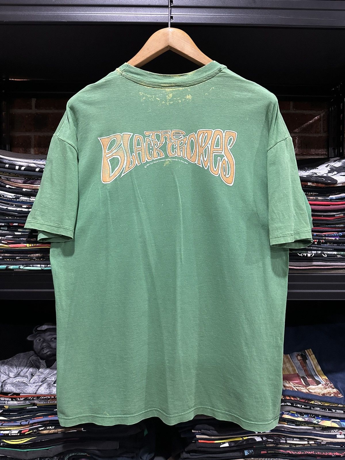Band Tees × Vintage Thrashed Vintage 90s The Black Crowes Distressed Tee Size US XL / EU 56 / 4 - 9 Thumbnail