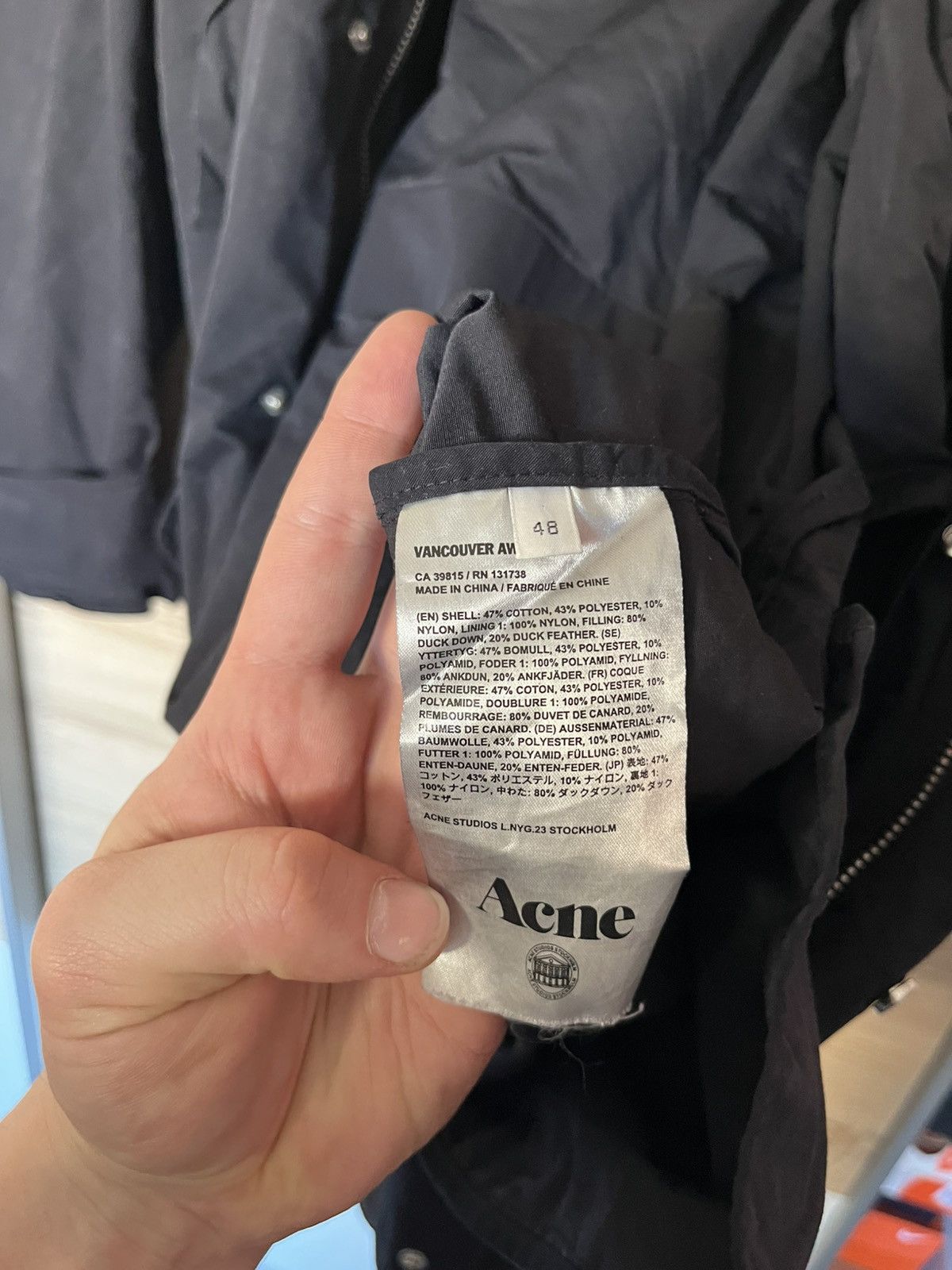 Acne Studios Archive Acne Studios Vancouver AW13 3in1 Jacket Black Down Size US L / EU 52-54 / 3 - 20 Thumbnail