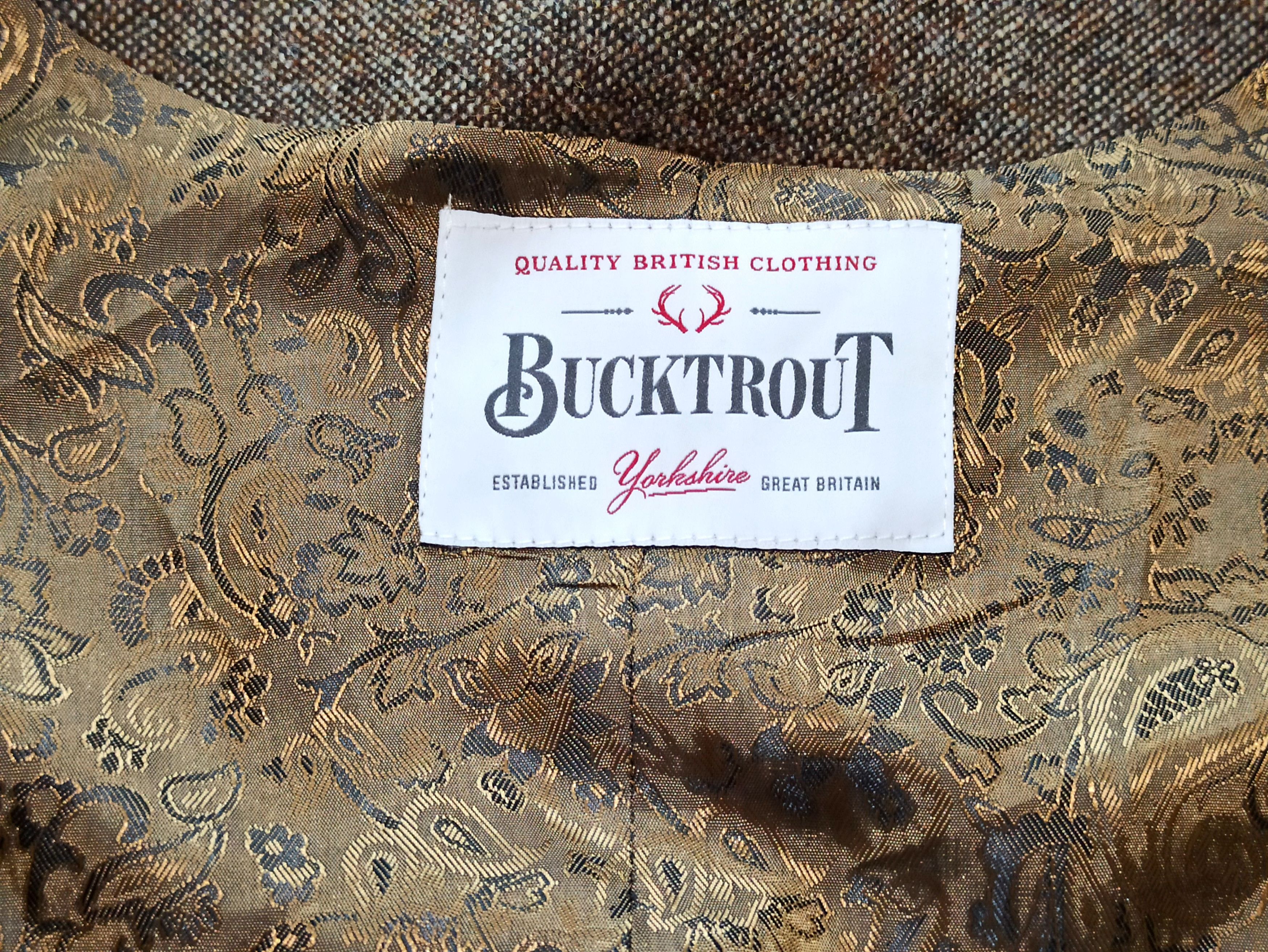 Other Bucktrout Tailoring Tweed Blazer Size L / US 10 / IT 46 - 3 Thumbnail