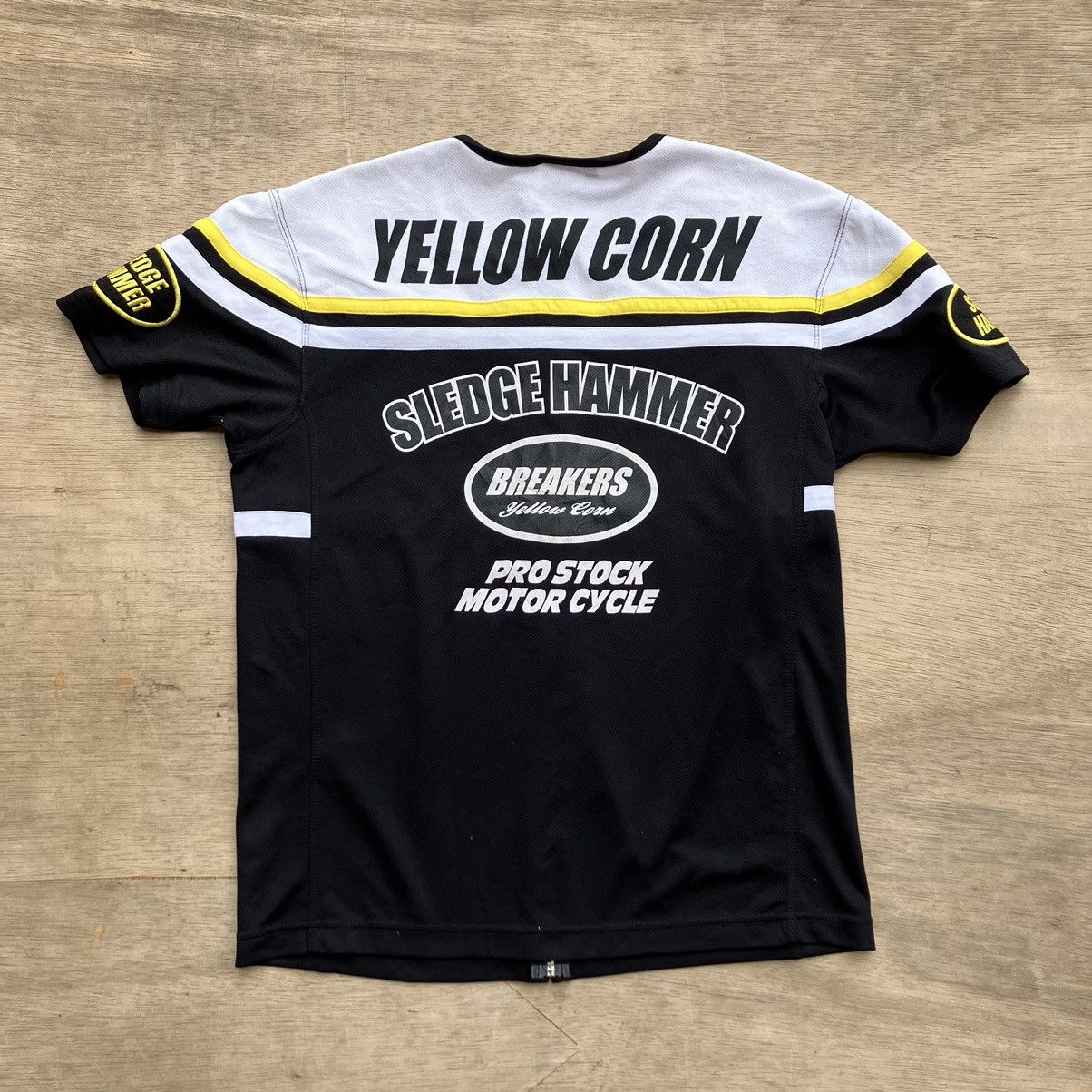 Japanese Brand × YELLOW CORN YELLOW CORN FULLZIP JERSEY RACING SHORT SLEEVE Size US L / EU 52-54 / 3 - 4 Thumbnail