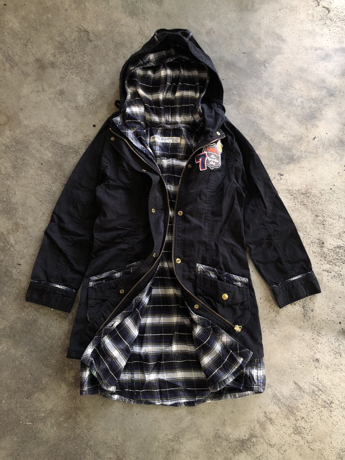 Angel Blue × Japanese Brand ANGEL BLUE DOUBLE LAYER JACKET Size S / US 4 / IT 40 - 1 Thumbnail