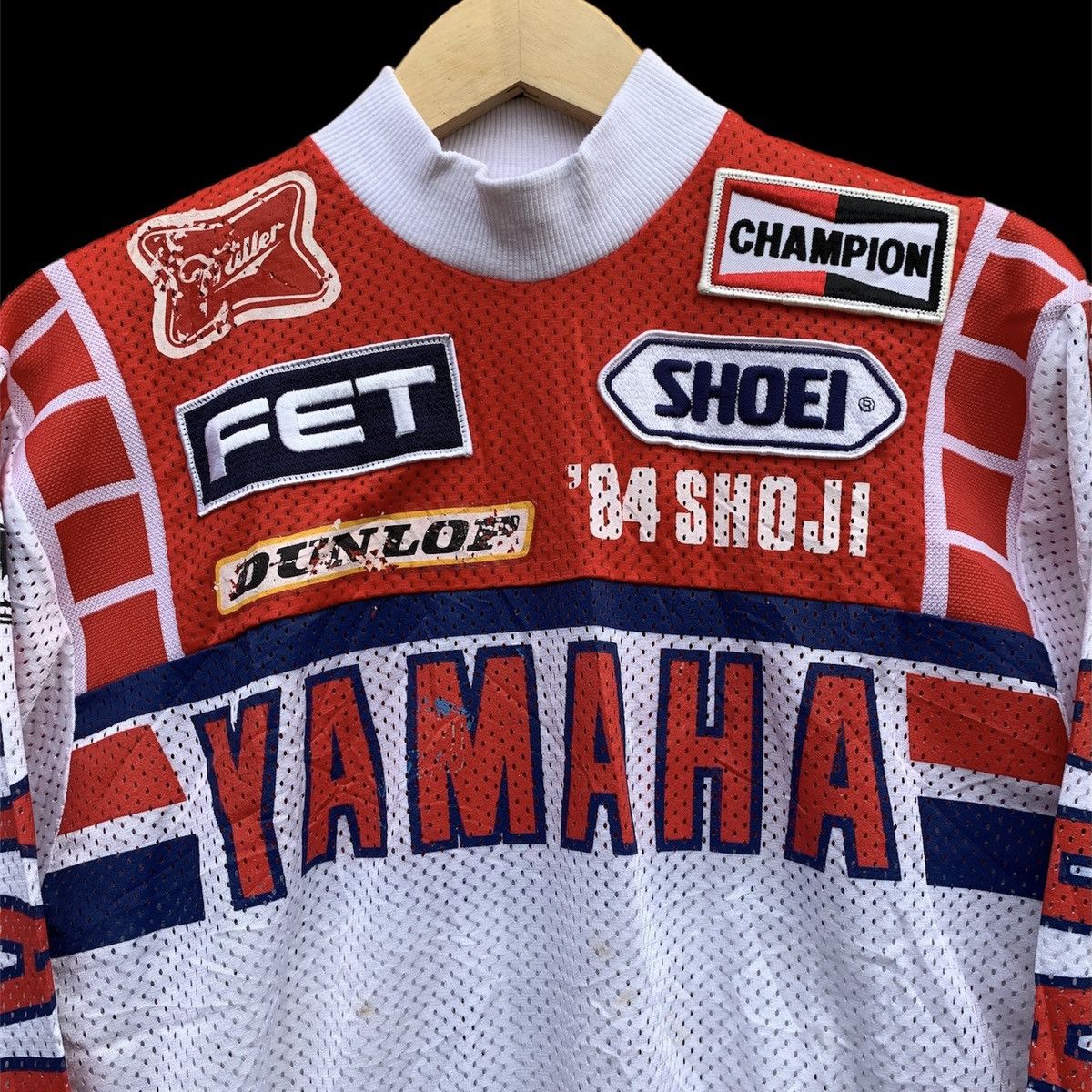 Japanese Brand × Vintage × Yamaha Vintage yamaha motocross jersey Size US M / EU 48-50 / 2 - 3 Thumbnail