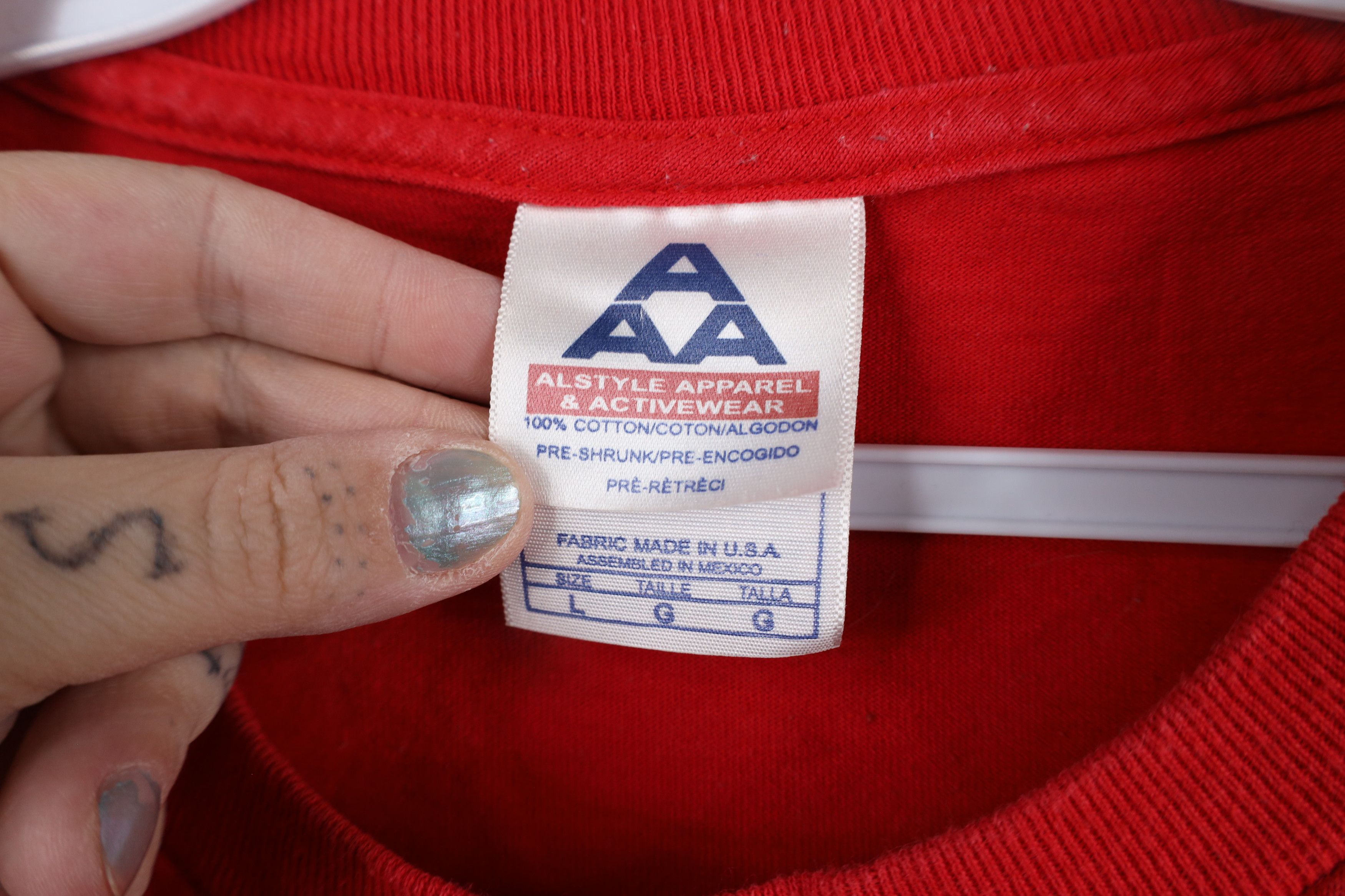 Vintage Vintage 90s Out Ohio State University Long Sleeve T-Shirt Size US L / EU 52-54 / 3 - 8 Thumbnail