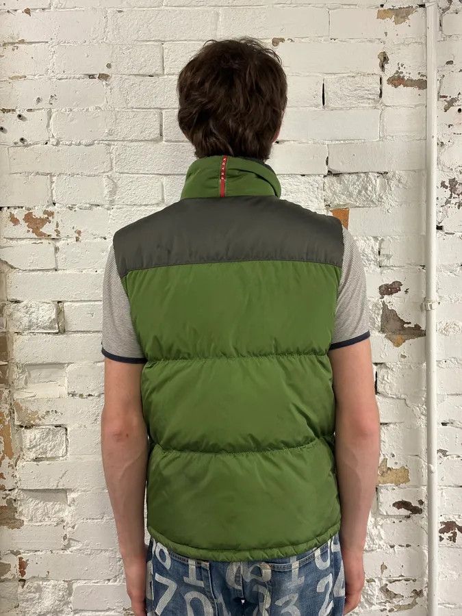 Prada AW2006 Prada Green Ski Puffer Vest Size US M / EU 48-50 / 2 - 2 Thumbnail