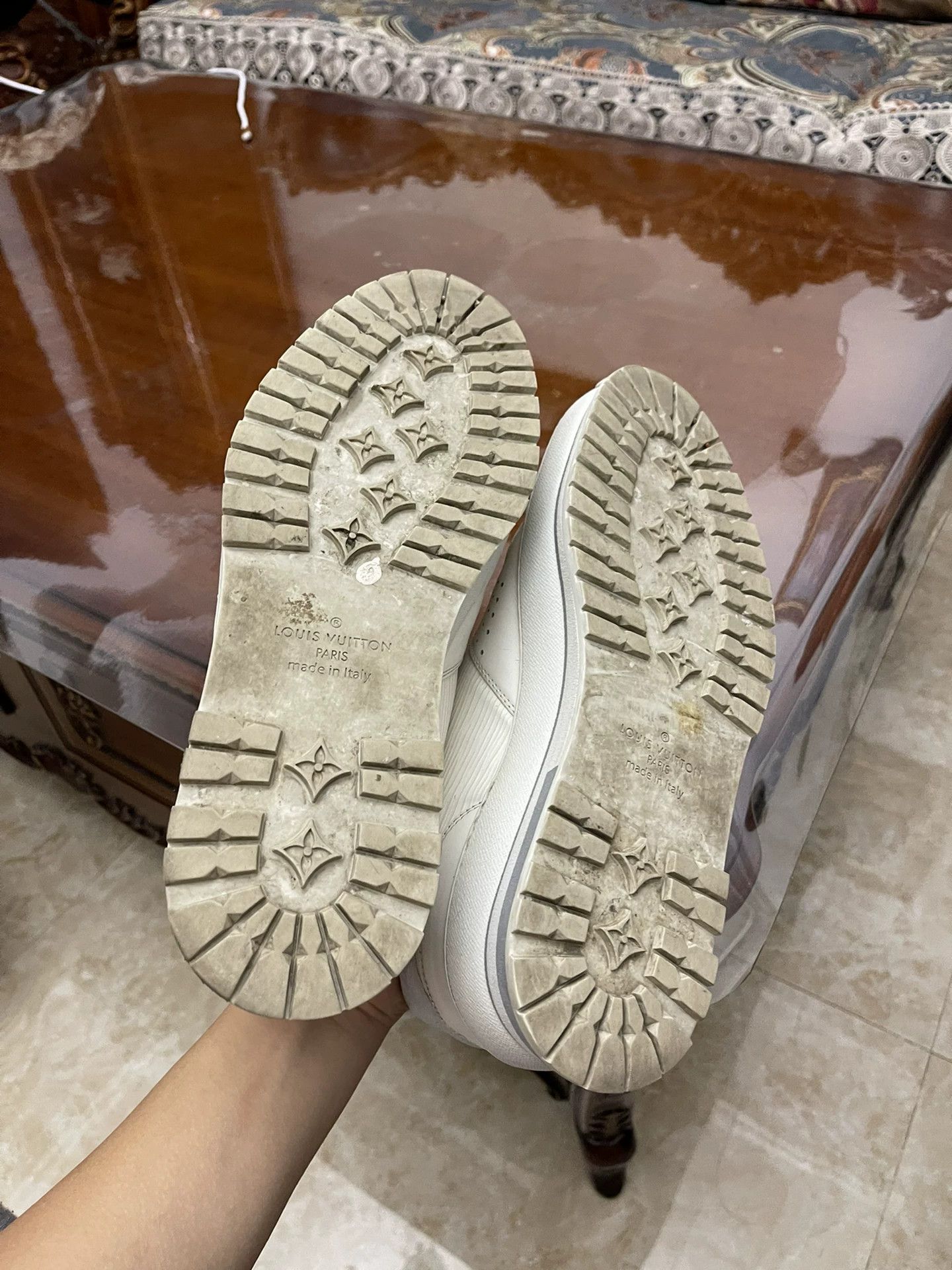 Louis Vuitton LV Monogram Color Block Platform Sneakers UK7.5 Size US 8.5 / EU 41-42 - 4 Thumbnail