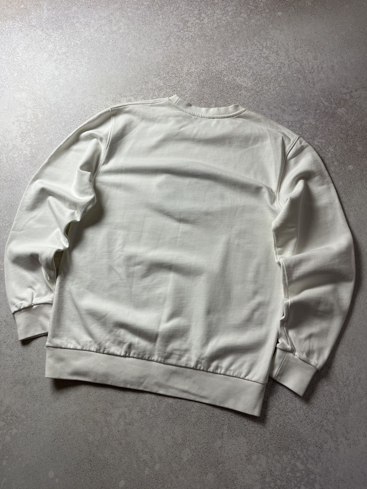 Dolce & Gabbana DDP DOLCE & GABBANA DG Logo Milano Cotton Sweatshirt White Size US L / EU 52-54 / 3 - 4 Thumbnail