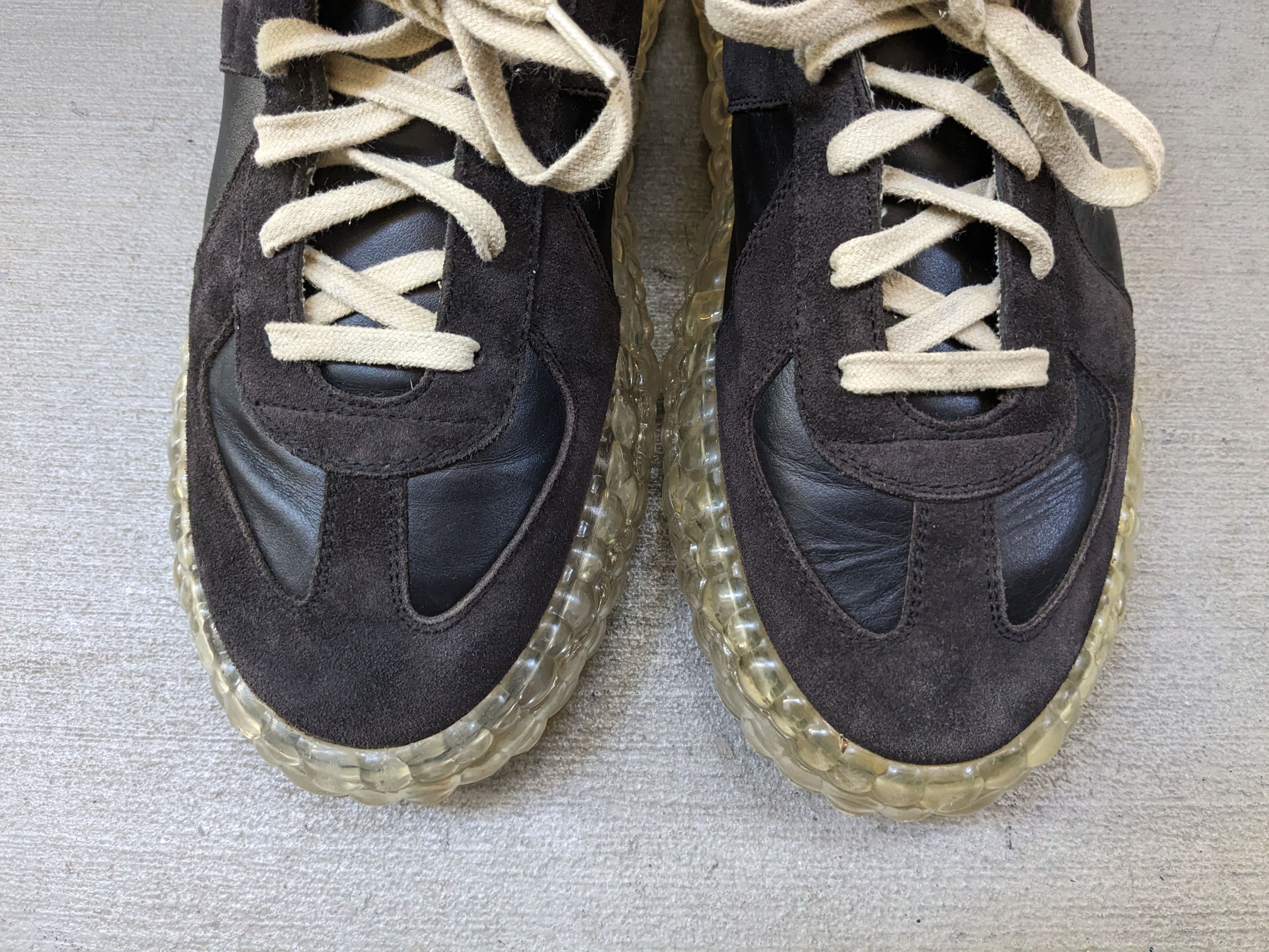 Maison Margiela Maison Margiela GAT Replica Superbounce Black Gray 11 44 Size US 11 / EU 44 - 3 Thumbnail