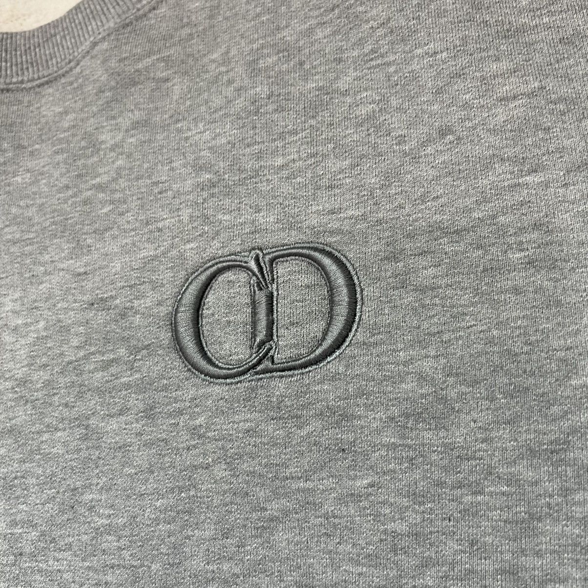 Dior Dior CD Icon Cotton Emblem Gray Pullover Sweatshirt Large Size L / US 10 / IT 46 - 2 Thumbnail