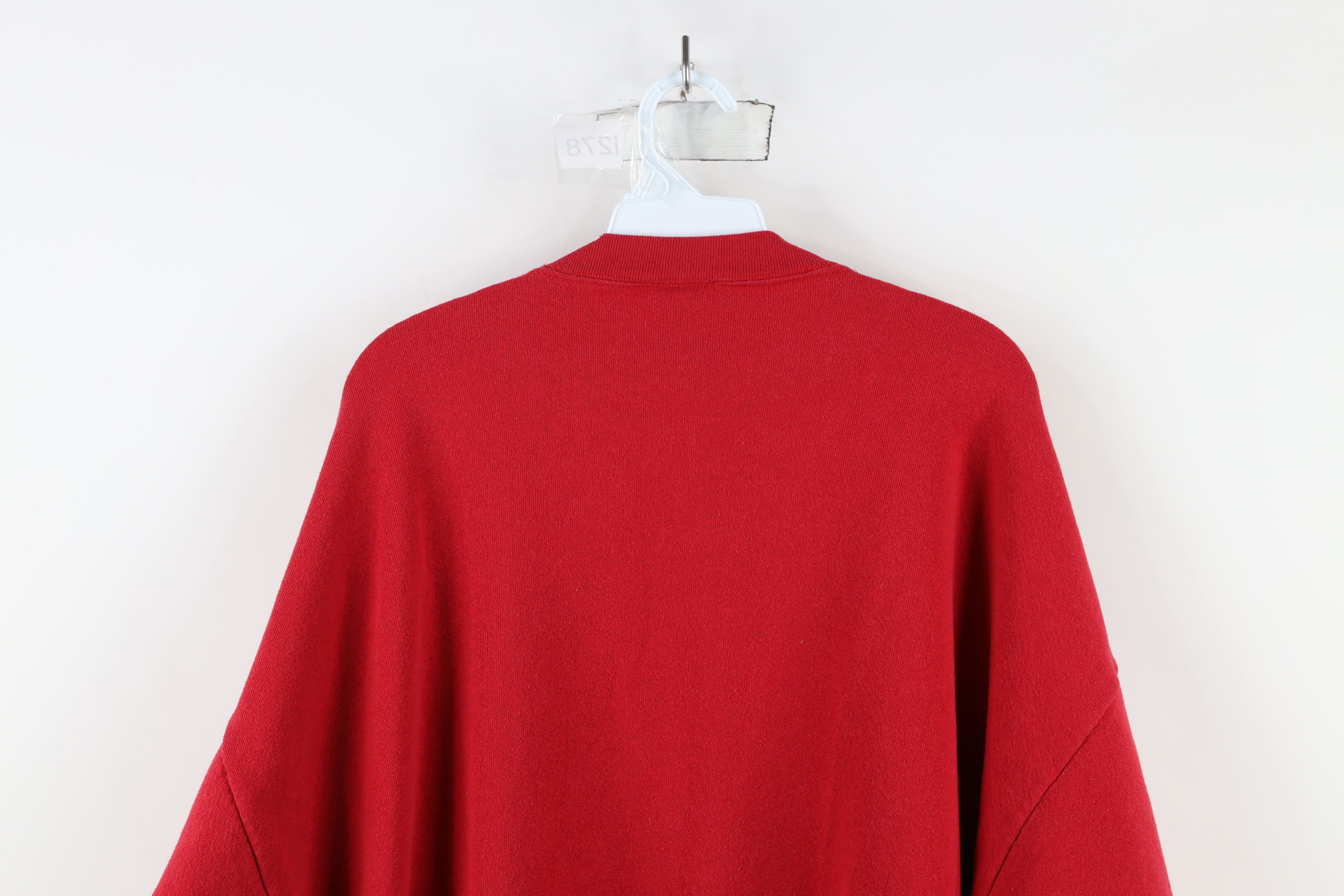 Vintage Vintage 90s Streetwear Christmas Santa Claus Sweatshirt USA Size 3XL / US 20-22 - 14 Thumbnail