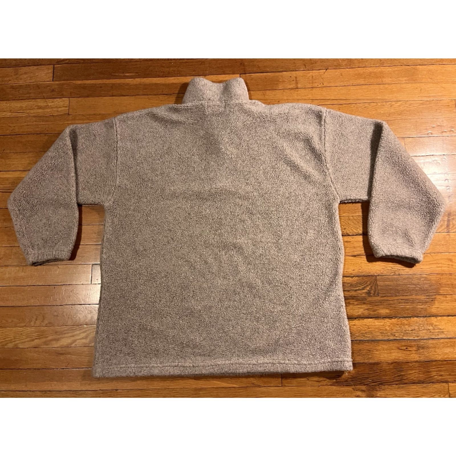 Fubu VINTAGE FUBU Sweatshirt 1/4 Zip Crew Neck Long Sleeve XL Beige Men’s Regular US Made 90s Style Logo Pullover Size US XL / EU 56 / 4 - 7 Thumbnail