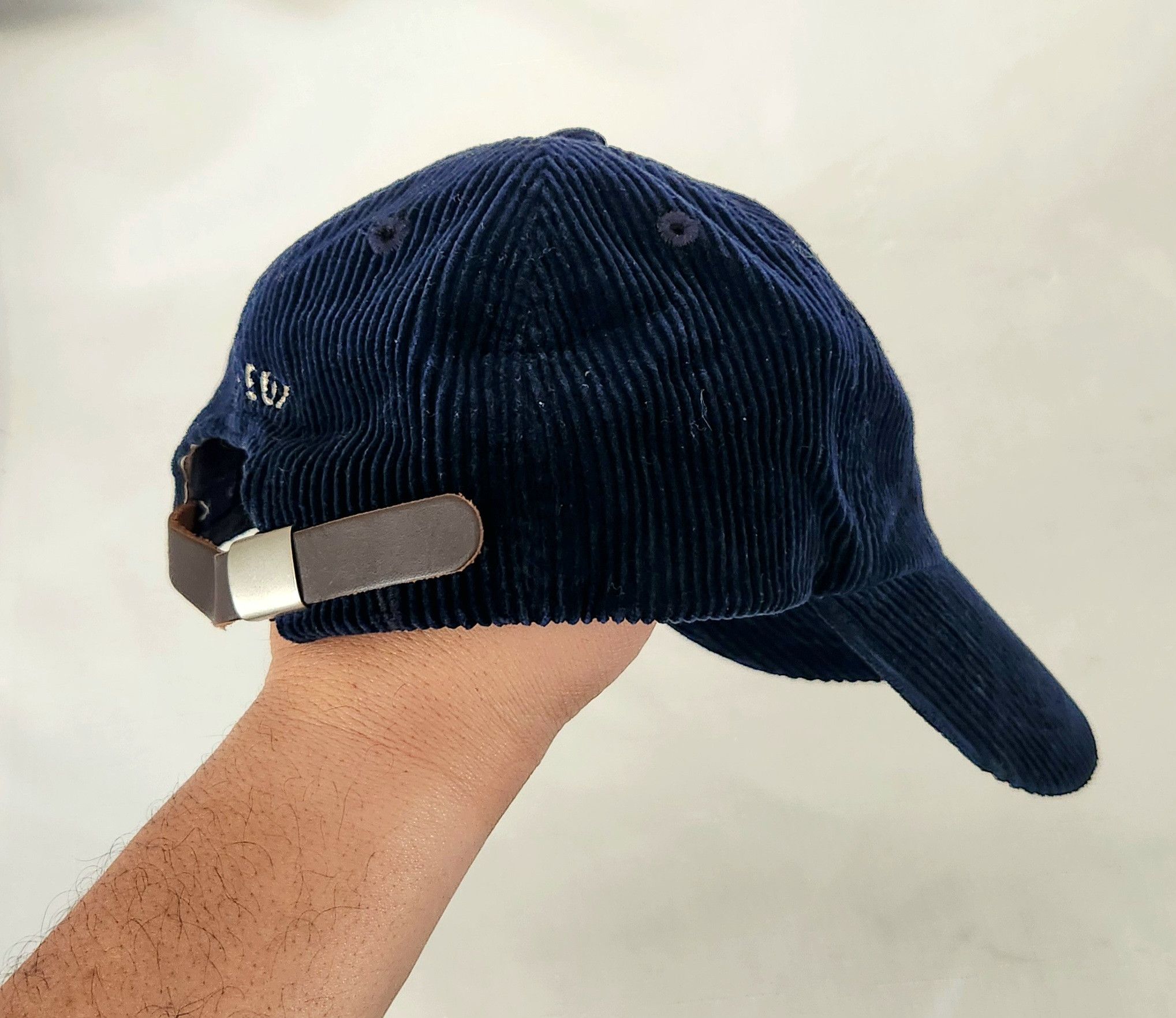 Cremieux × Designer Cremieux Lab Dog Embroidery One Size Blue Corduroy Size ONE SIZE - 4 Thumbnail