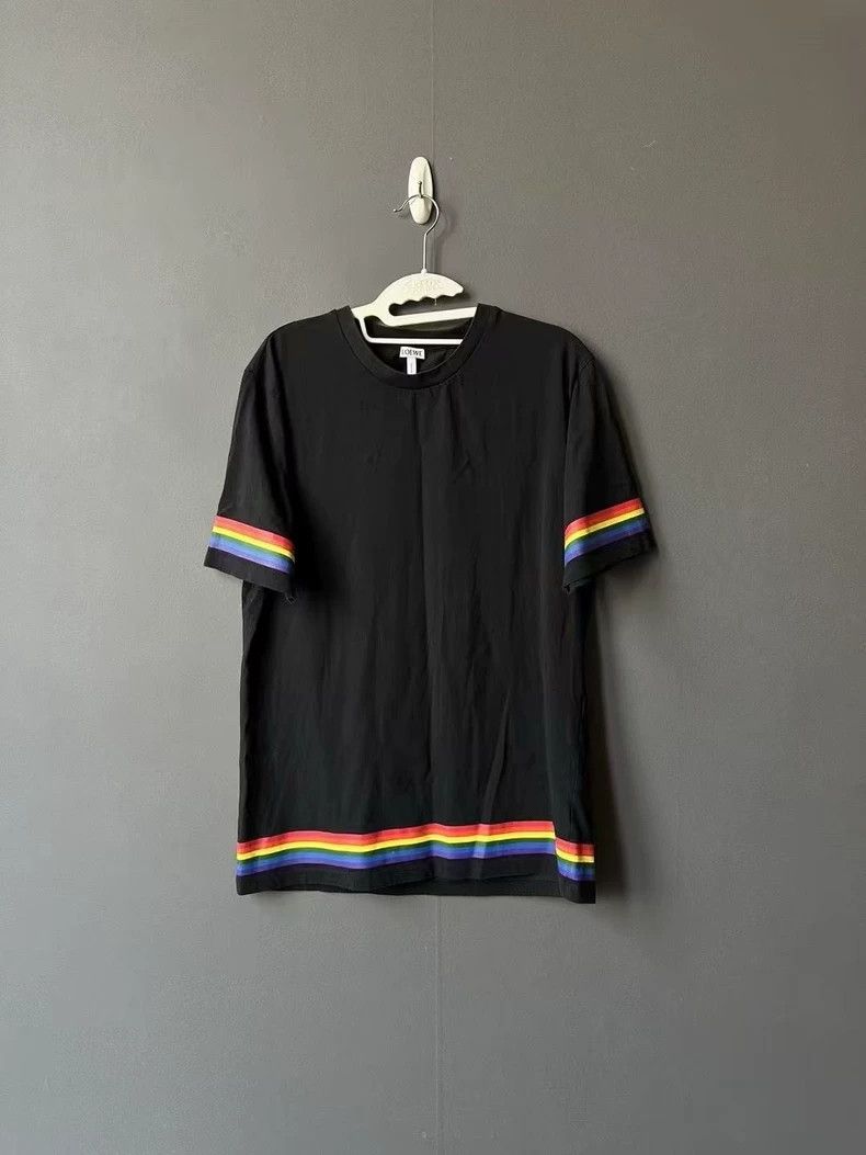 Loewe Loewe Colorful Alphabet Short Sleeve Size US M / EU 48-50 / 2 - 2 Thumbnail