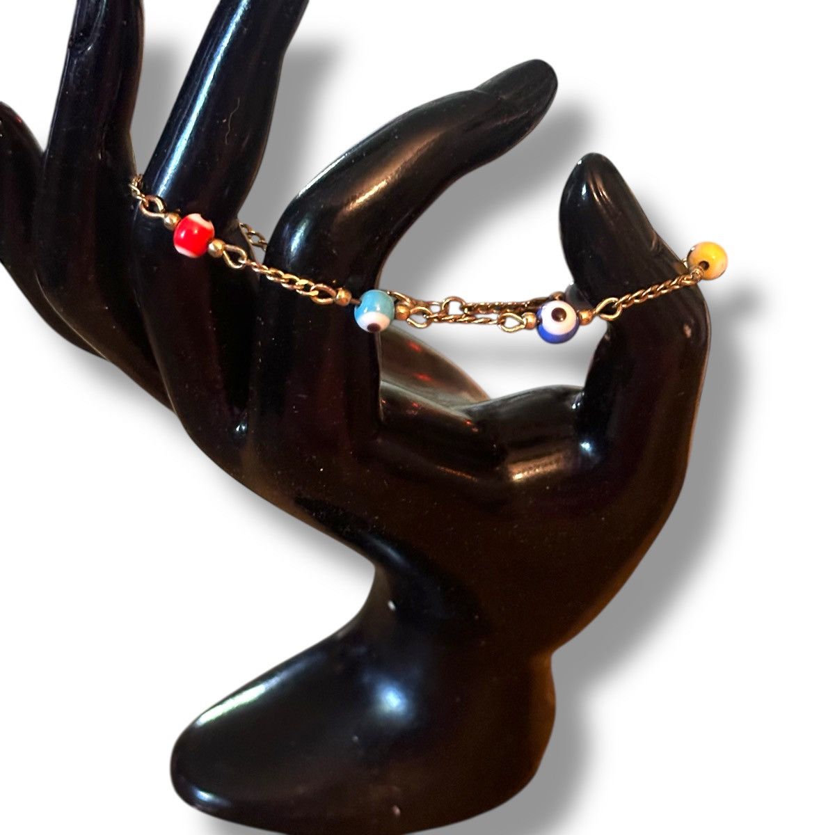 Other Gold tone station evil eye chain bracelet Size ONE SIZE - 3 Thumbnail