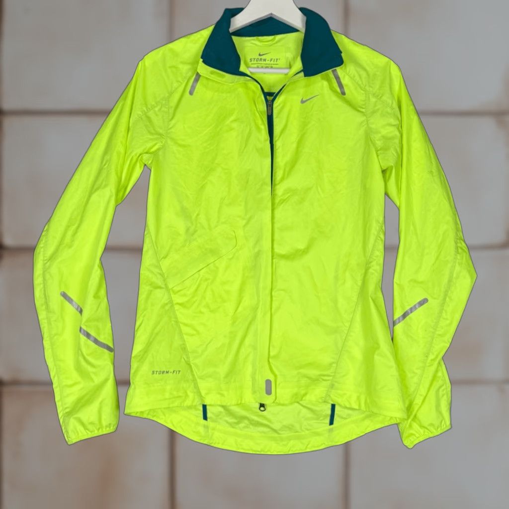 Nike Nike Storm Fit 1 Women's XS Neon Yellow Windbreaker Jacket Track Jacket Windbreaker Jacket Womens XS Neon Yellow Nike Storm Fit 1 Womens XS Jacket Size XS / US 0-2 / IT 36-38 - 1 Thumbnail