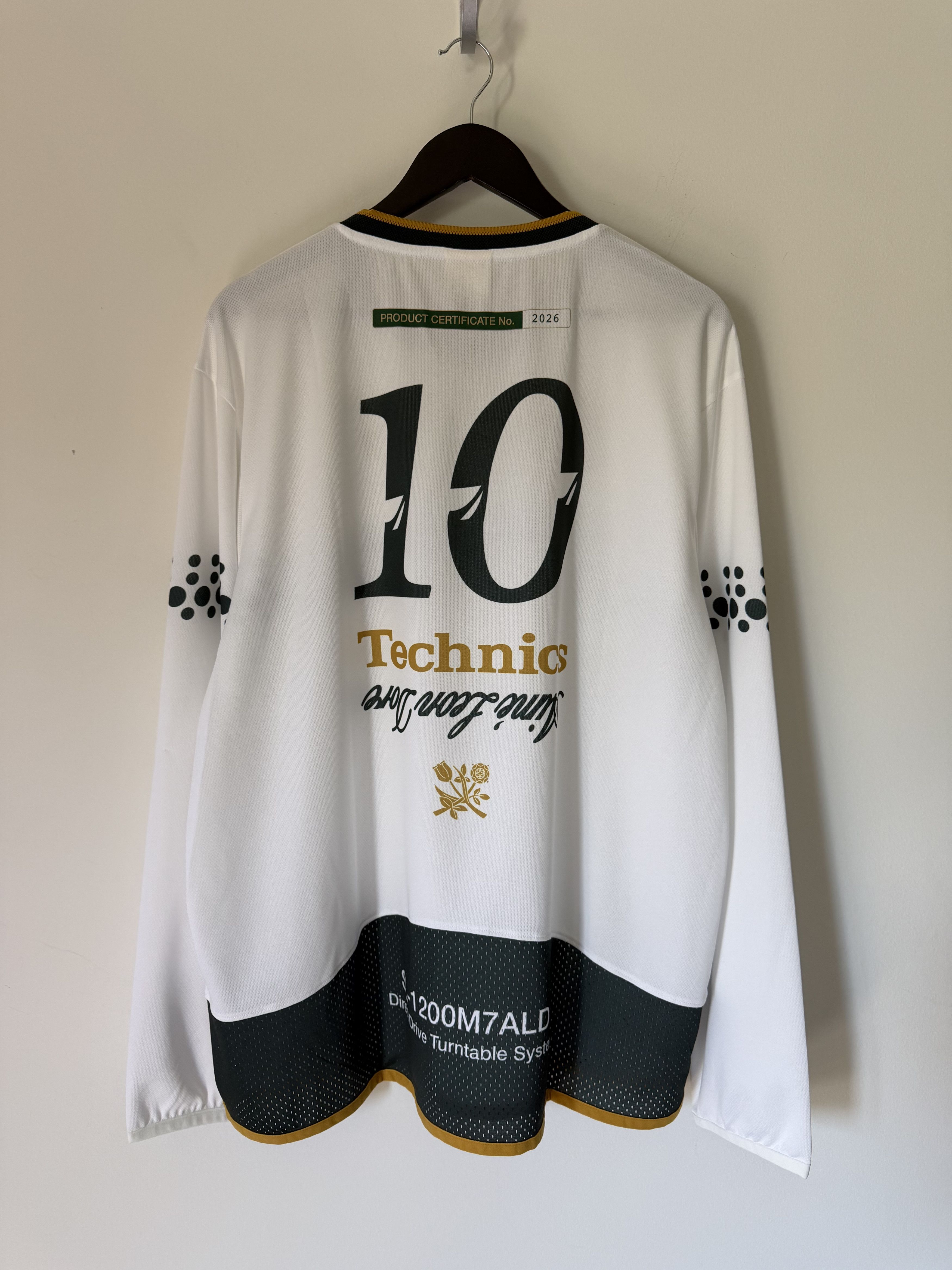 Aime Leon Dore Aime Leon Dore Technics Jersey in White Size US XXL / EU 58 / 5 - 5 Thumbnail
