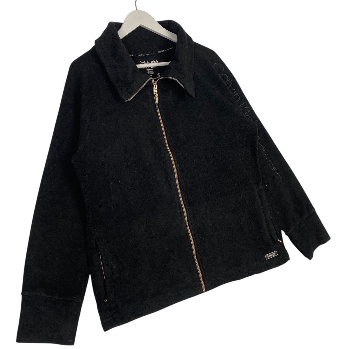Other Vintage Calvin Klein Performance Fleece Sweater Black Size US XL / EU 56 / 4 - 3 Thumbnail