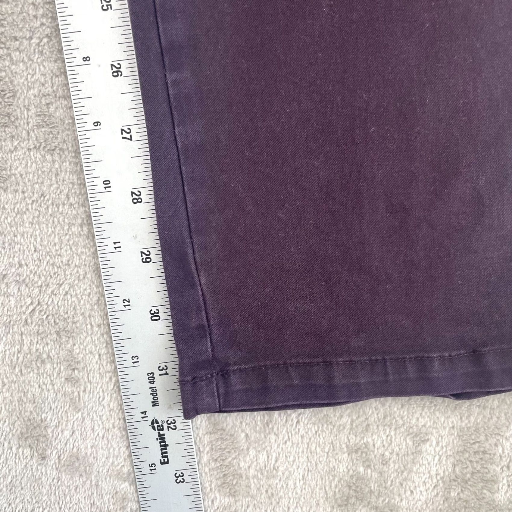 Scotch & Soda Scotch & Soda Stuart Chino Pants Men 32 Purple Slim Fit Preppy Vintage No Size US 32 / EU 48 - 7 Thumbnail