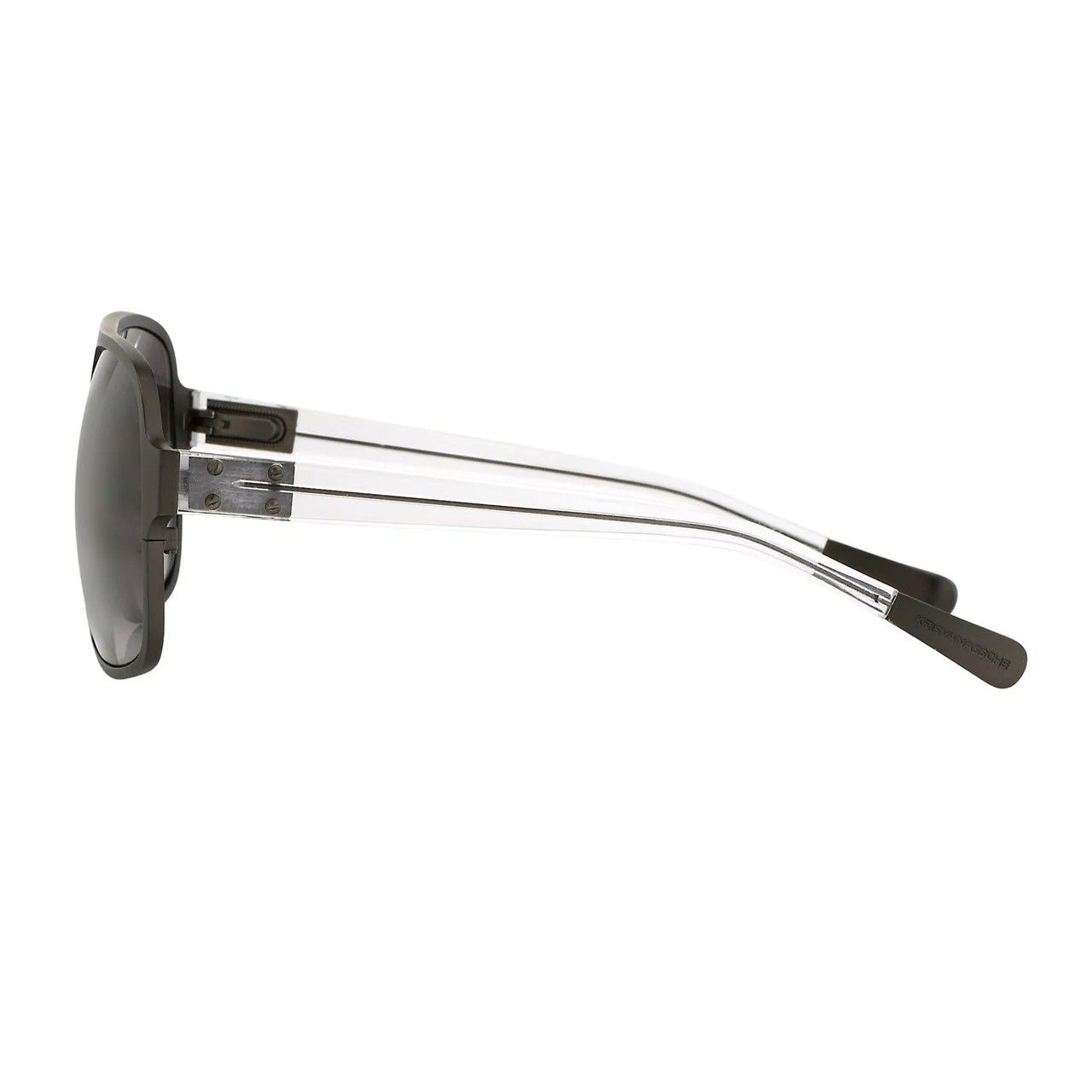 Dior Kris Van Assche Sunglasses Rectangular Brown and Grey Size ONE SIZE - 5 Thumbnail