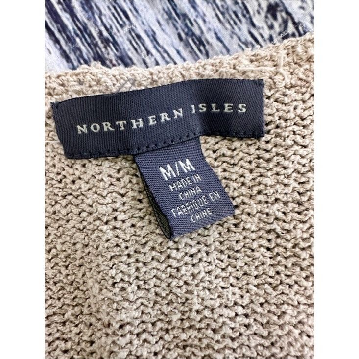 Northern Isles Vintage Northern Isles Beige Floral Embroidered Silk/Linen C Size M / US 6-8 / IT 42-44 - 6 Thumbnail