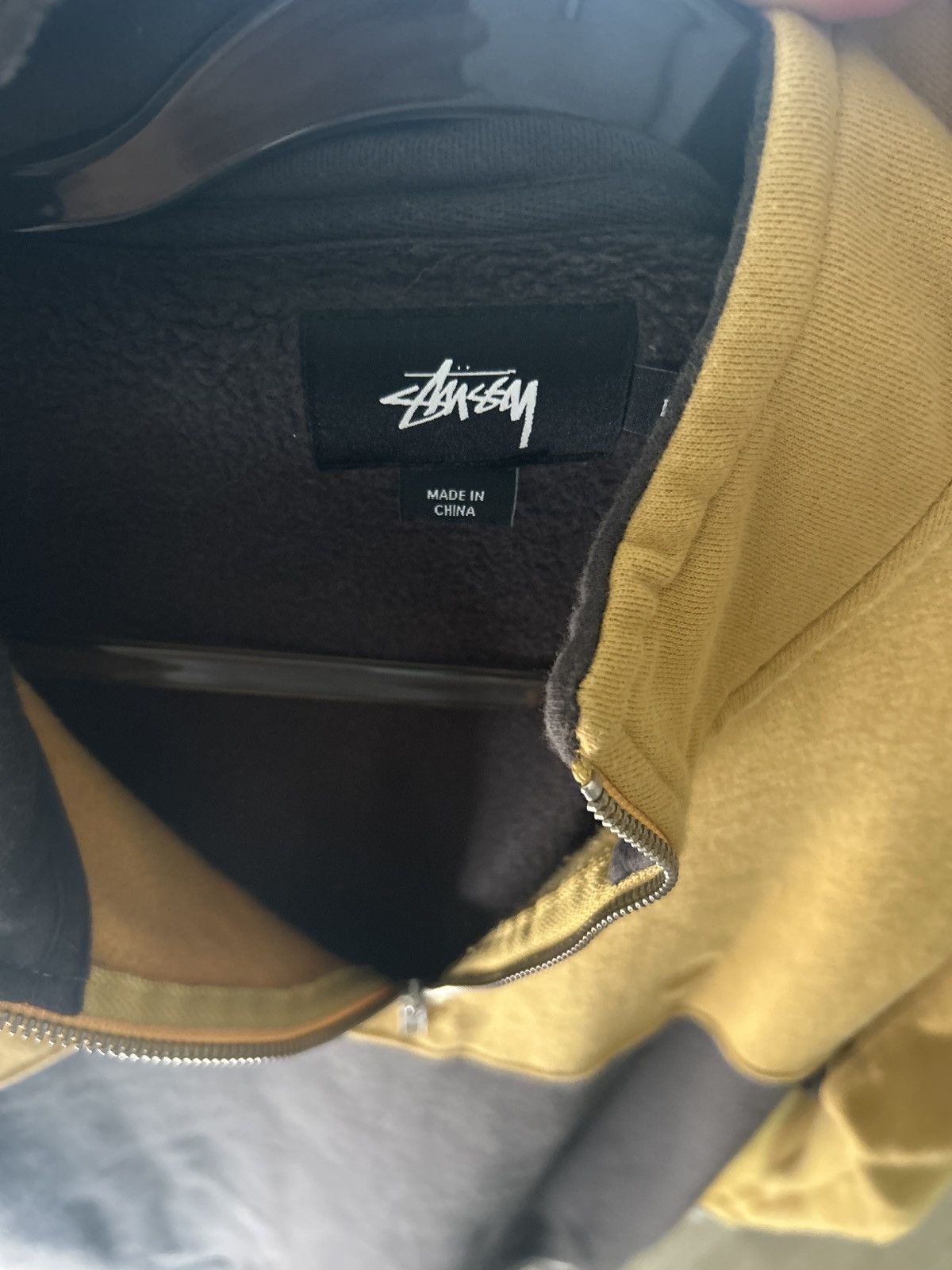 Stussy Quarter Zip Stussy Sweater Size US L / EU 52-54 / 3 - 3 Thumbnail