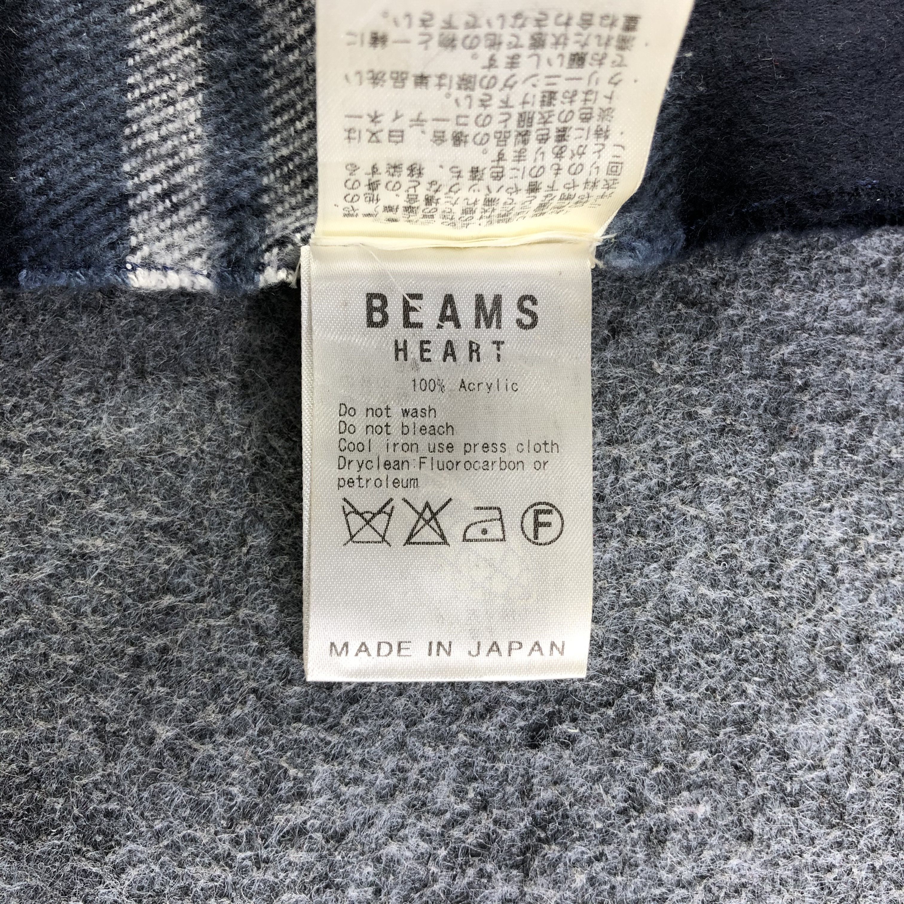 Beams Plus Beams Heart Scarf / Muffler / Neckwear P066 Size ONE SIZE - 7 Thumbnail