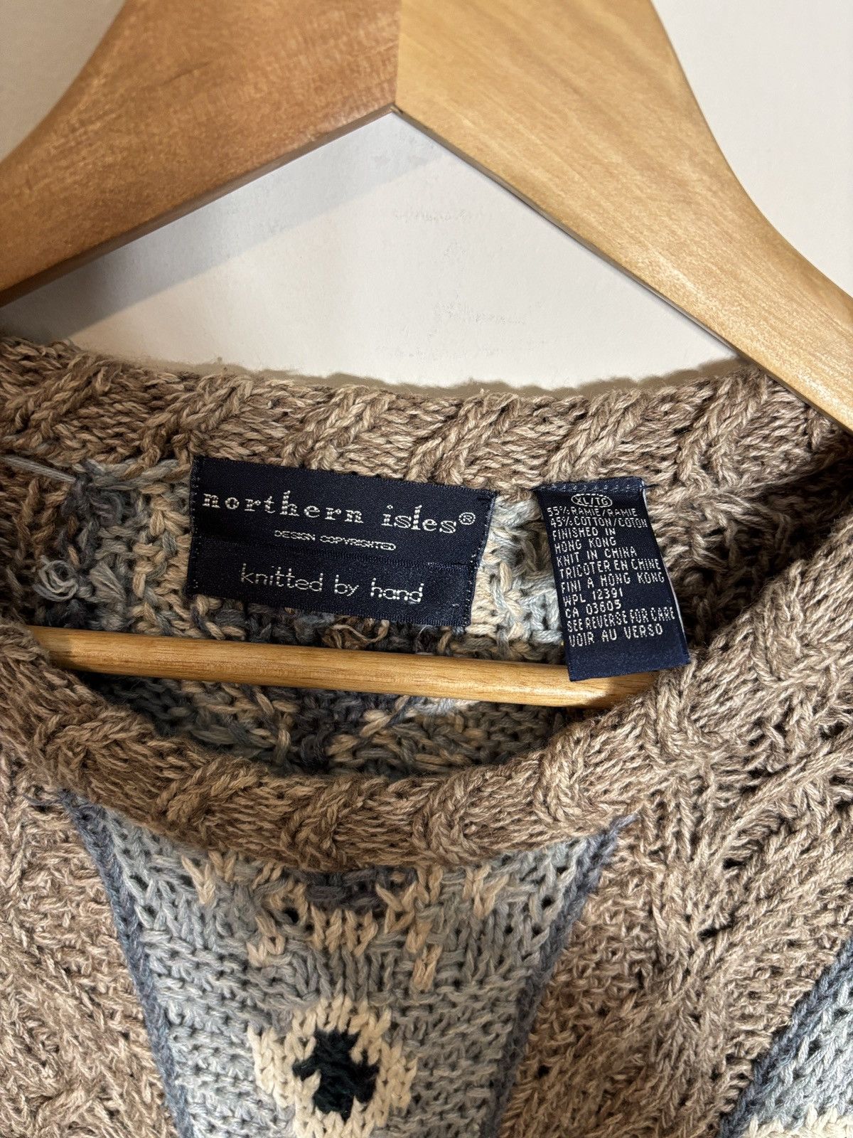 Northern Isles Vintage Northern Isles Hand Knit Sweater XL Size US XL / EU 56 / 4 - 2 Thumbnail