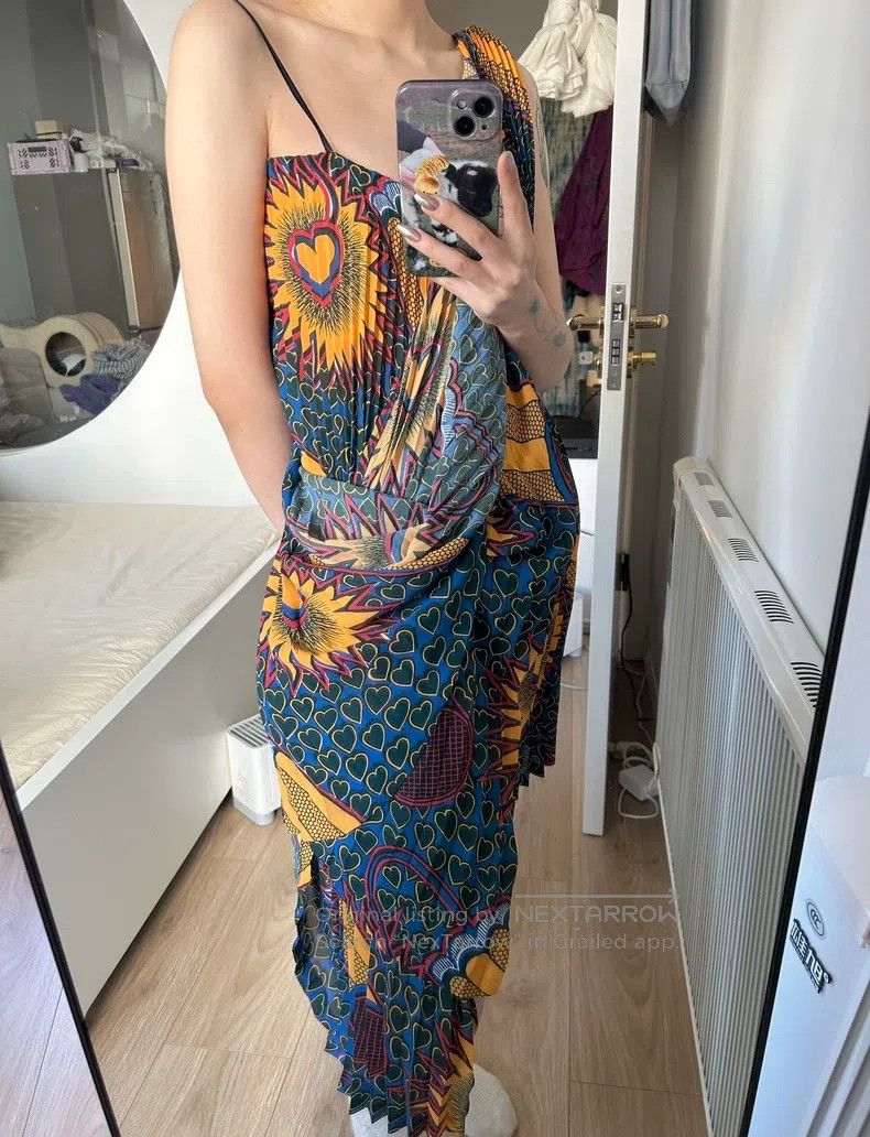 Other Junya Watanabe Pleated Sun Dress Size S / US 4 / IT 40 - 3 Thumbnail