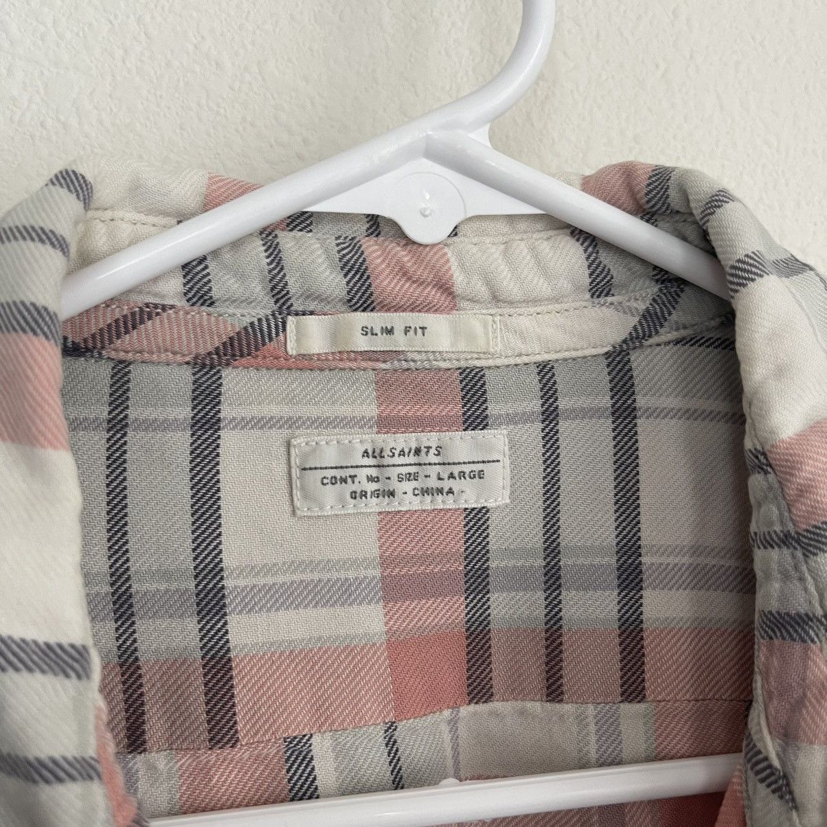 Allsaints Allsaints Western Plaided Button Down Long Sleeve Shirt Size US L / EU 52-54 / 3 - 5 Thumbnail