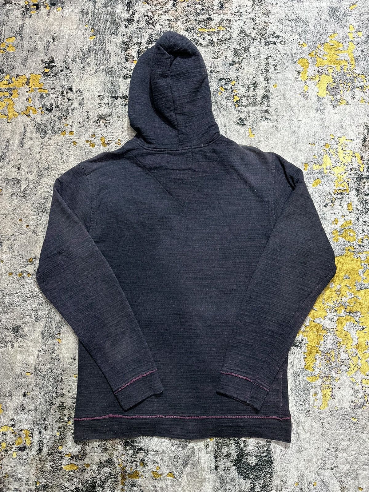 20471120 CRAZY FADED POWER TO THE PEOPLE DISTRESSED ZIP HOODIE PUNK Size US M / EU 48-50 / 2 - 7 Thumbnail