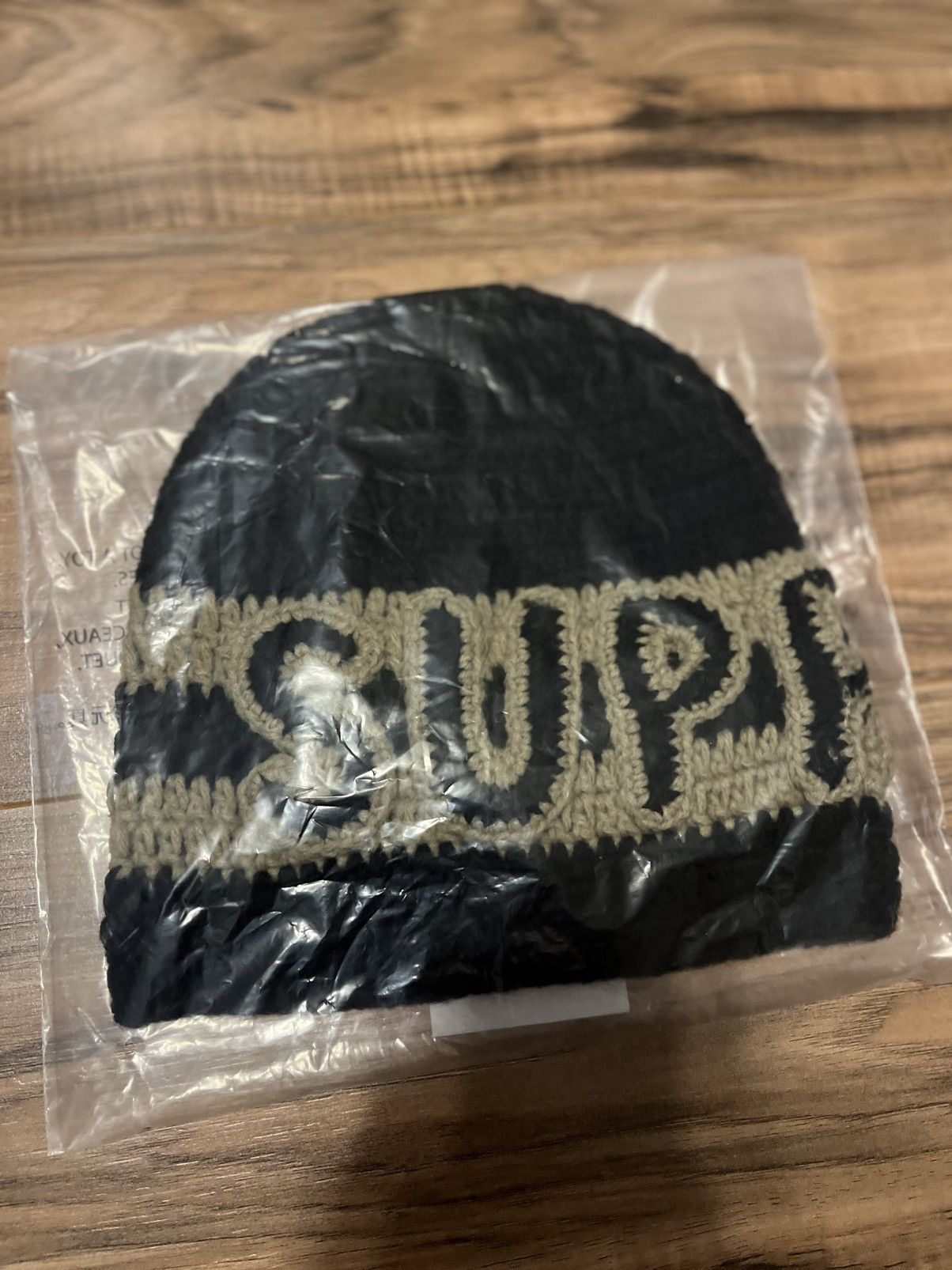 Supreme Supreme Crochet Logo Beanie Size ONE SIZE - 5 Thumbnail