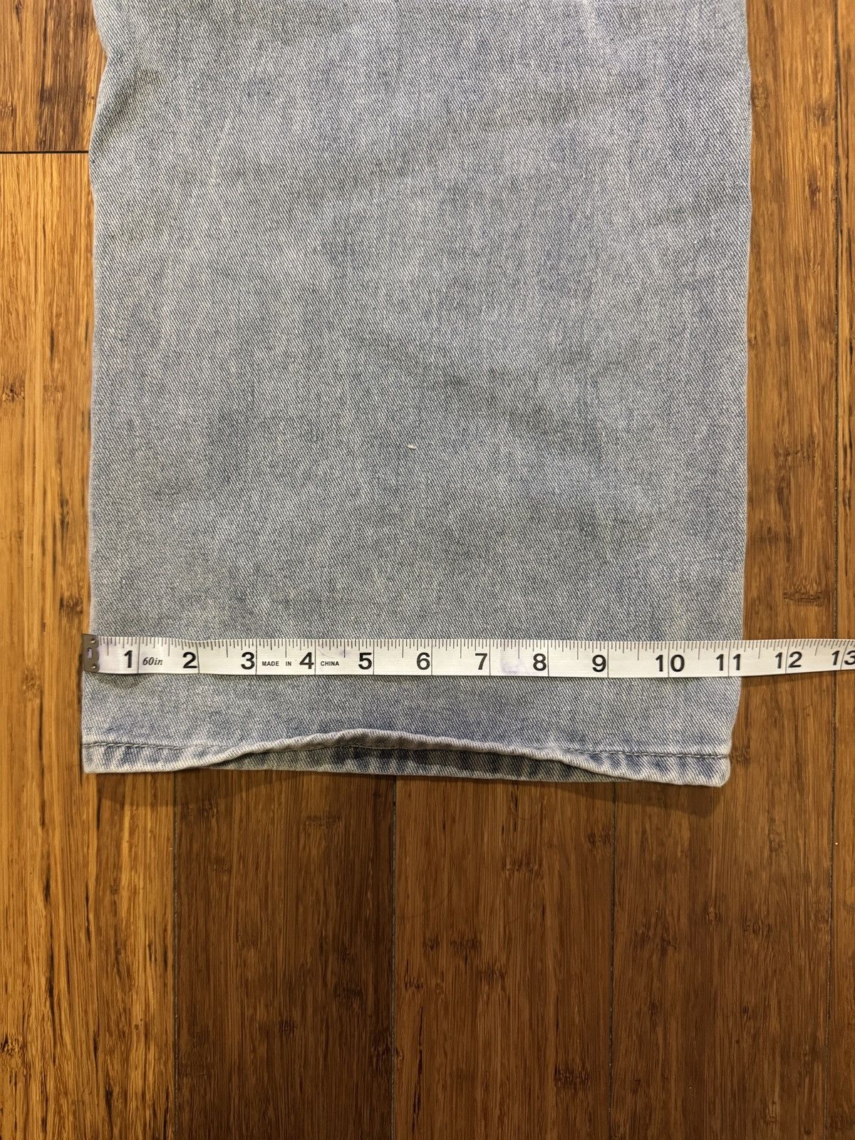 Other Light Blue Baggy Jeans Size US 32 / EU 48 - 6 Thumbnail