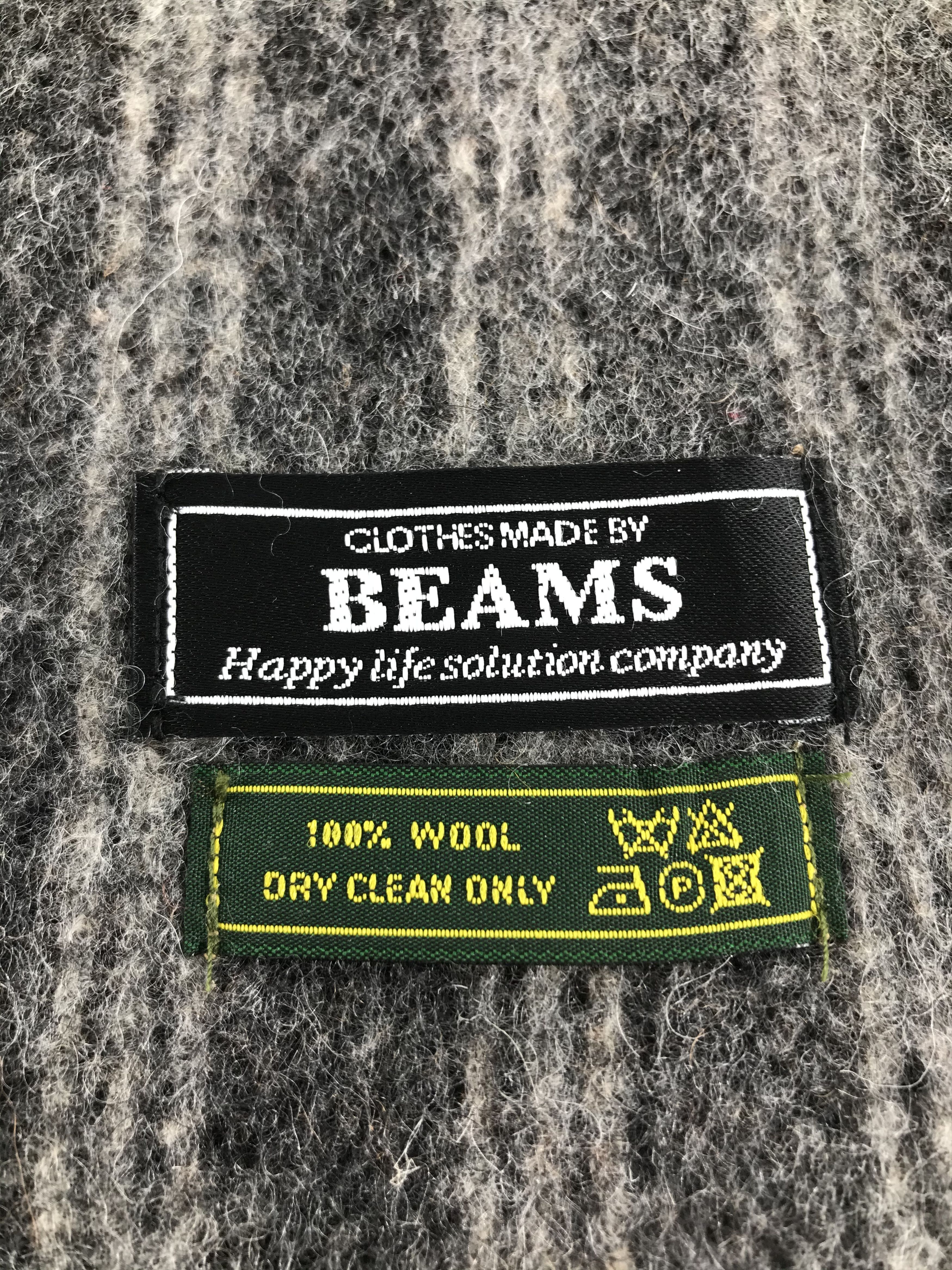 Beams Plus Beams Wool Scarf Muffler V253 Size ONE SIZE - 4 Thumbnail