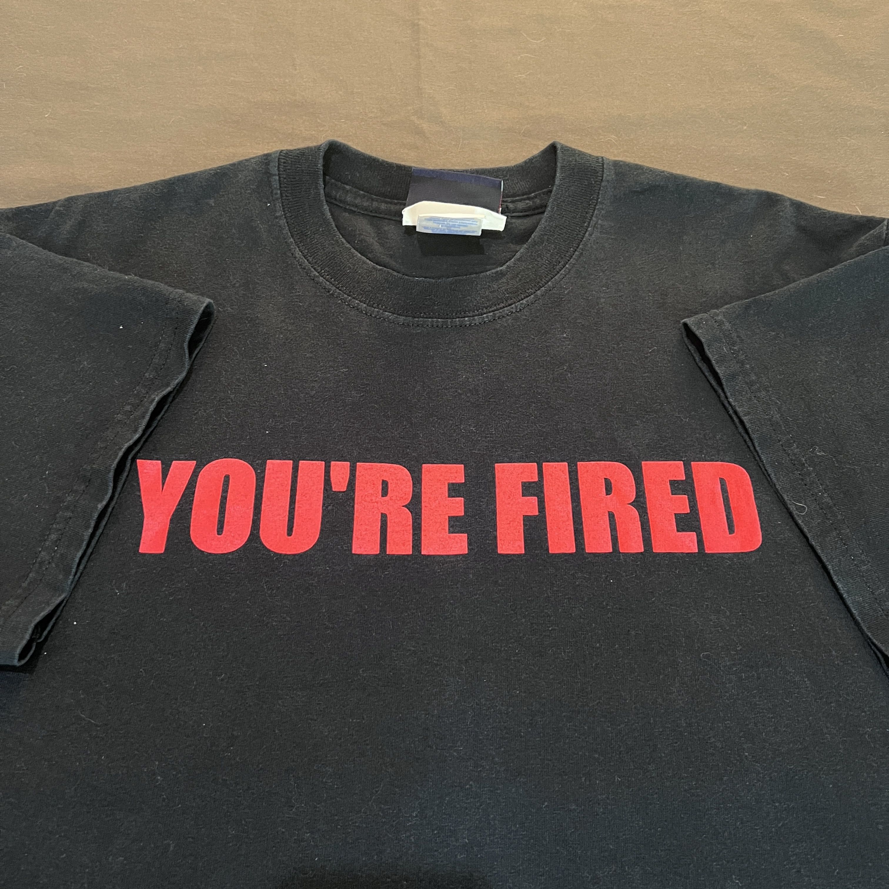 Donald Trump × Vintage Vintage 2000s “YOU’RE FIRED” The Apprentice Trump Promo Tee Size US M / EU 48-50 / 2 - 1 Thumbnail
