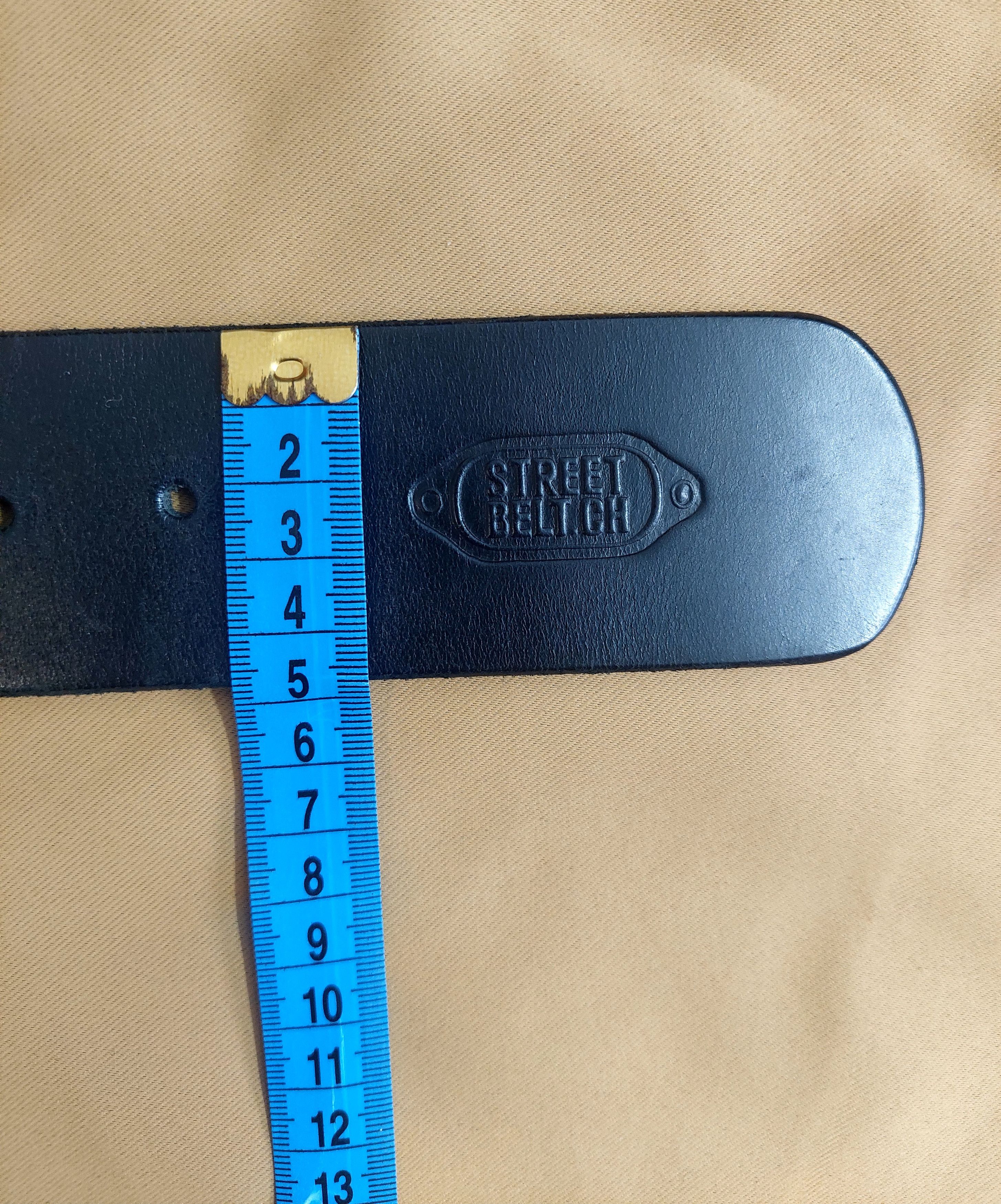 Other Streetbelt.ch Swiss Hydrant Plate Leather Belt Industrial Size ONE SIZE - 18 Thumbnail