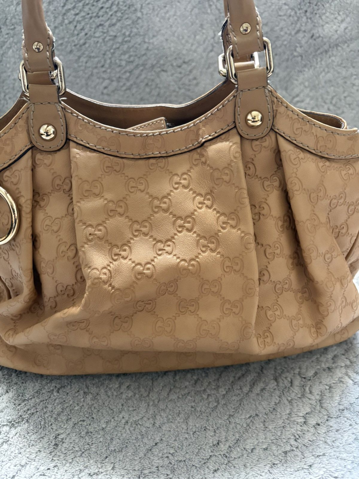 Gucci Sac a main gucci sukey guccissima beige Size ONE SIZE - 3 Thumbnail