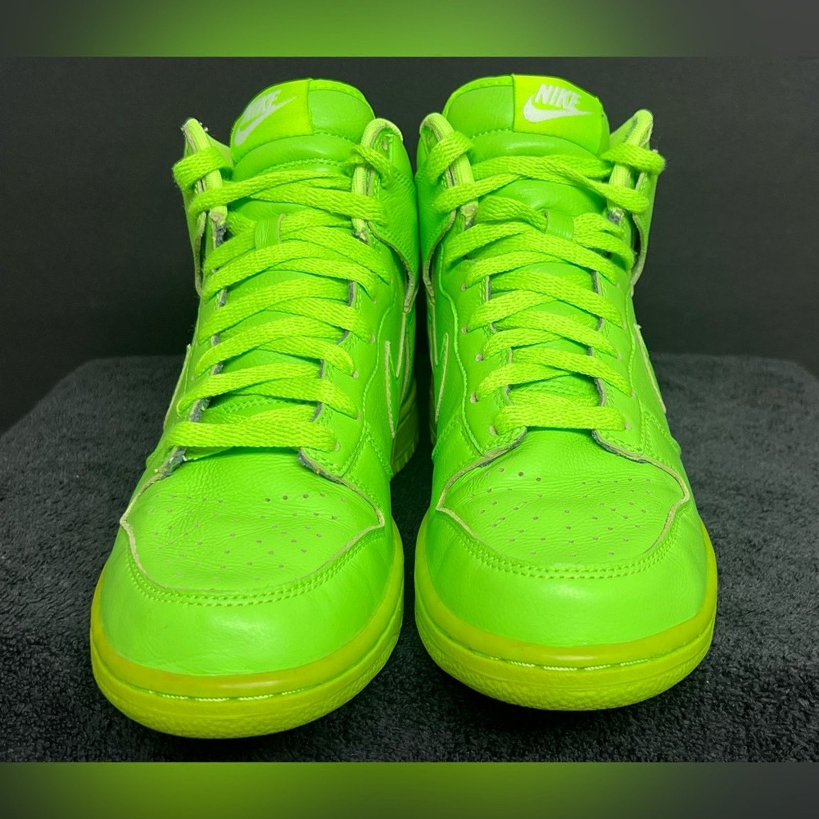 Nike Nike Dunk ID Glow Volt Green Shoes High Size 8 RARE 1/1 Size US 8 / IT 38 - 3 Thumbnail