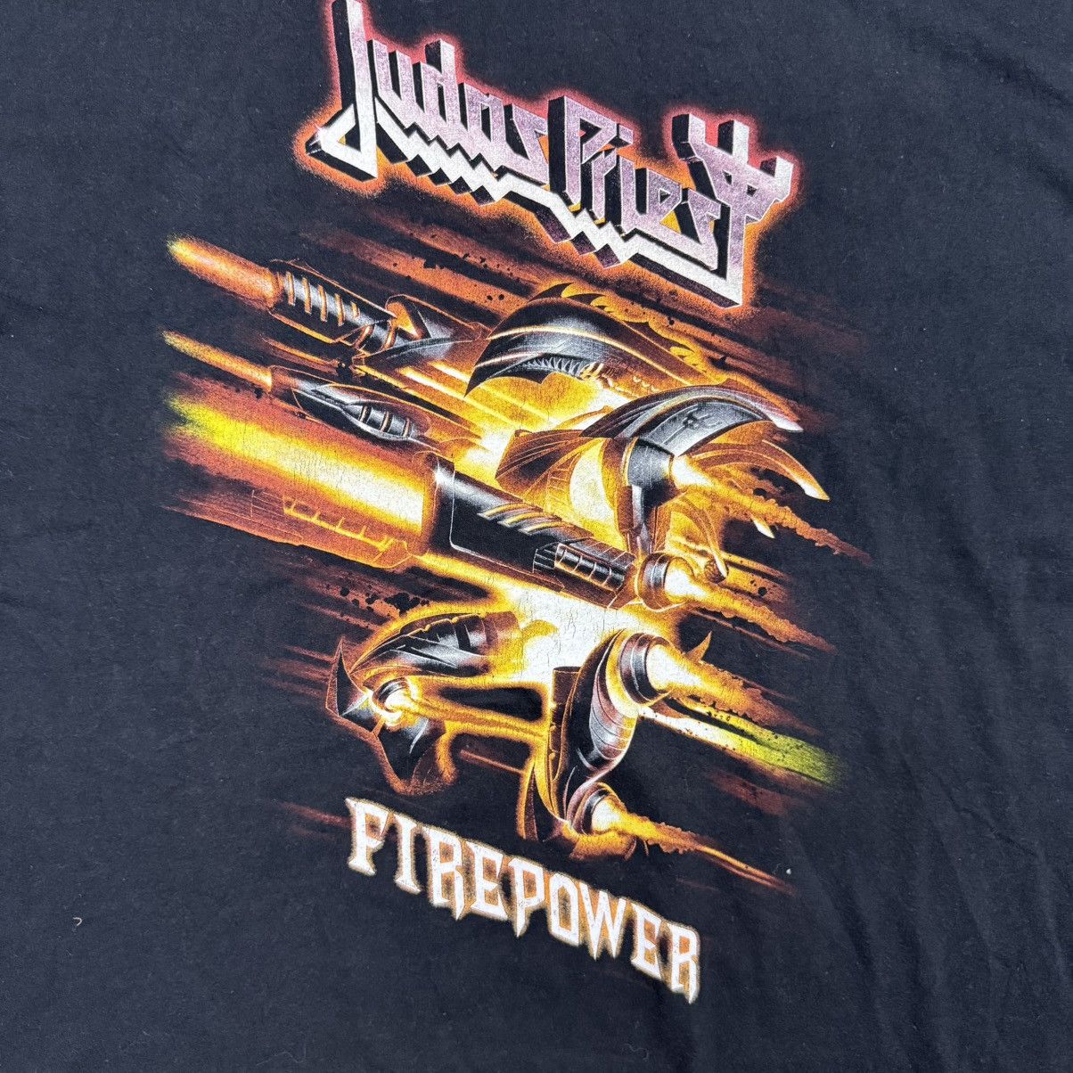 Band Tees Vintage Judas Priest Firepower Tour Tee Shirt Size US XXL / EU 58 / 5 - 3 Thumbnail